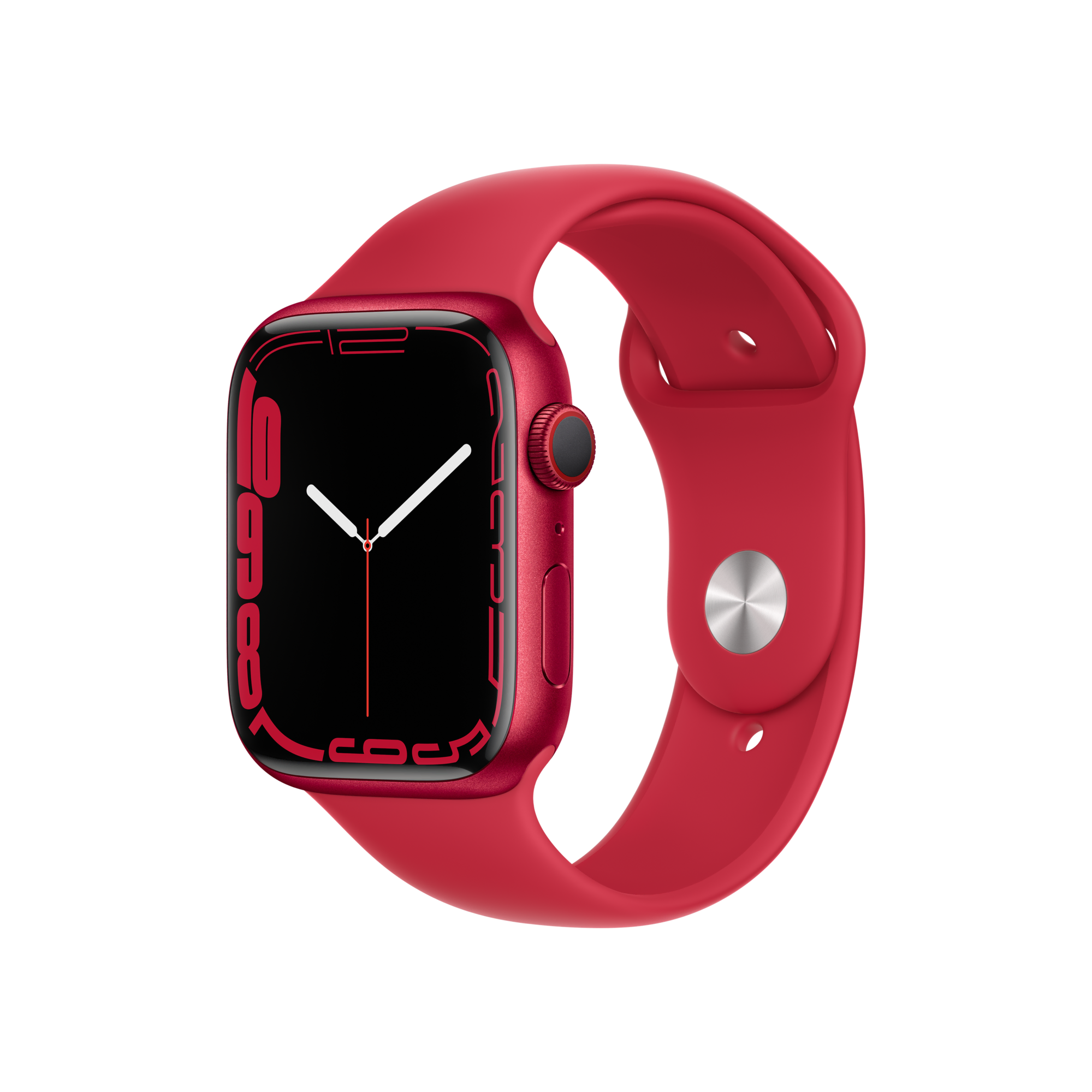 Apple Watch S7 Cellular 45mm Kırmızı Akıllı Saat
