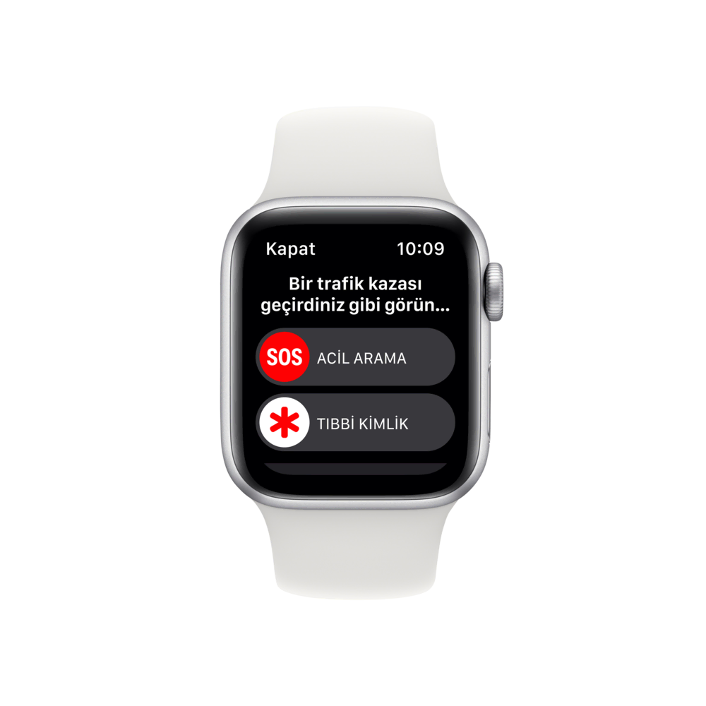 Apple Watch SE 2. Nesil, 40mm Gümüş Akıllı Saat