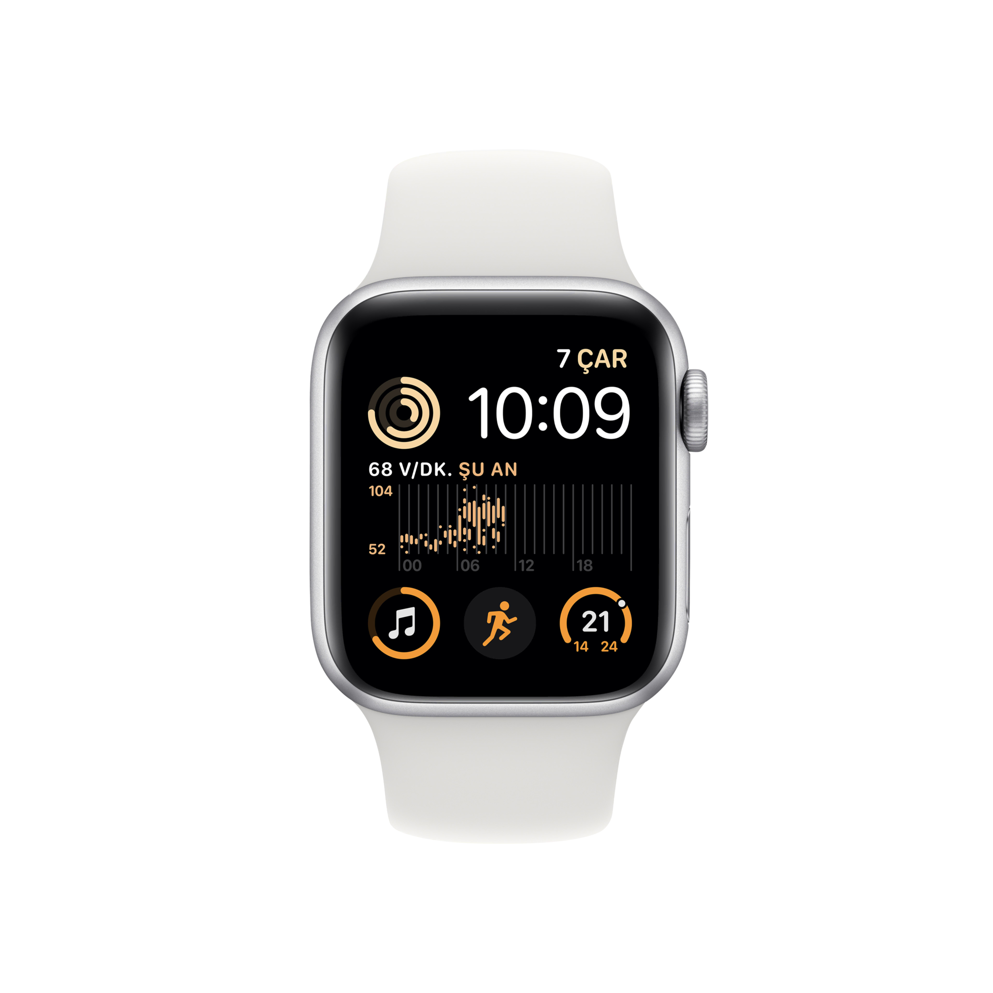 Apple Watch SE 2. Nesil, 40mm Gümüş Akıllı Saat
