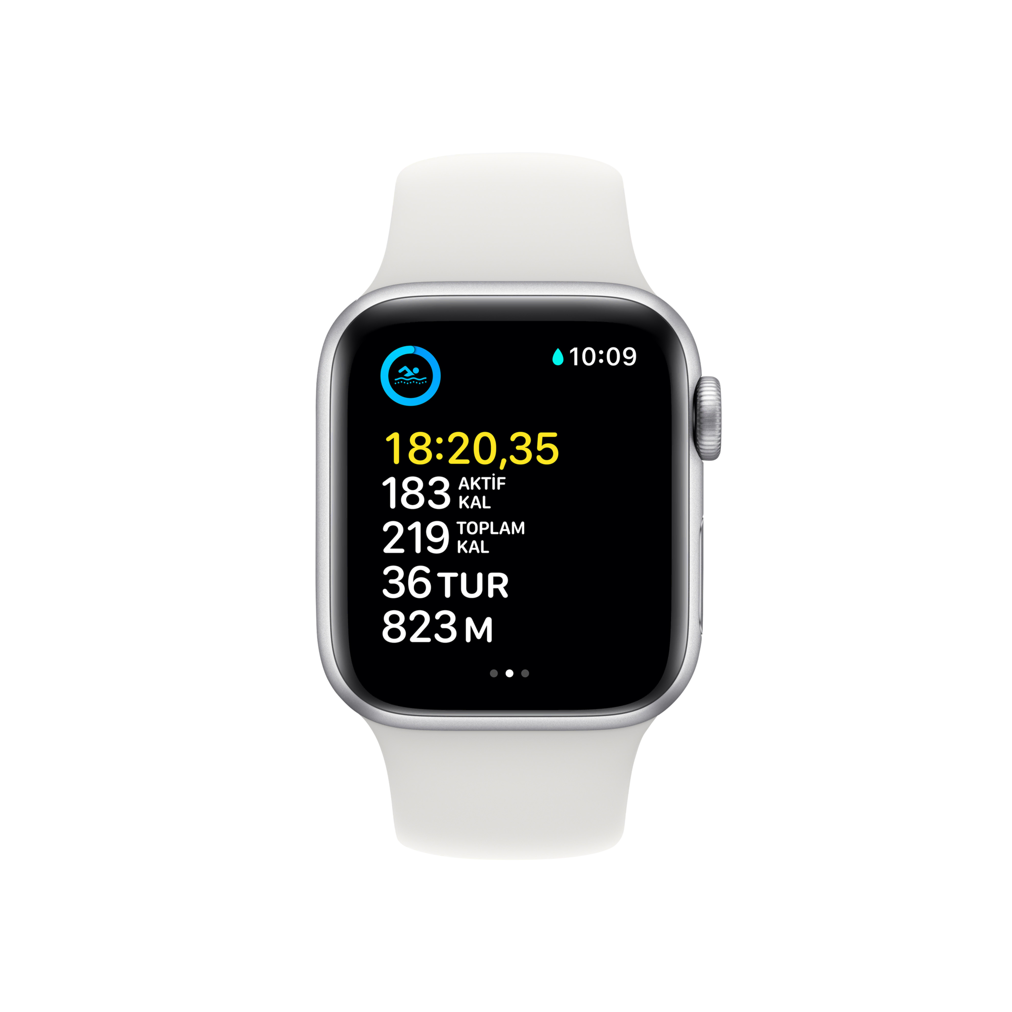 Apple Watch SE 2. Nesil, 40mm Gümüş Akıllı Saat