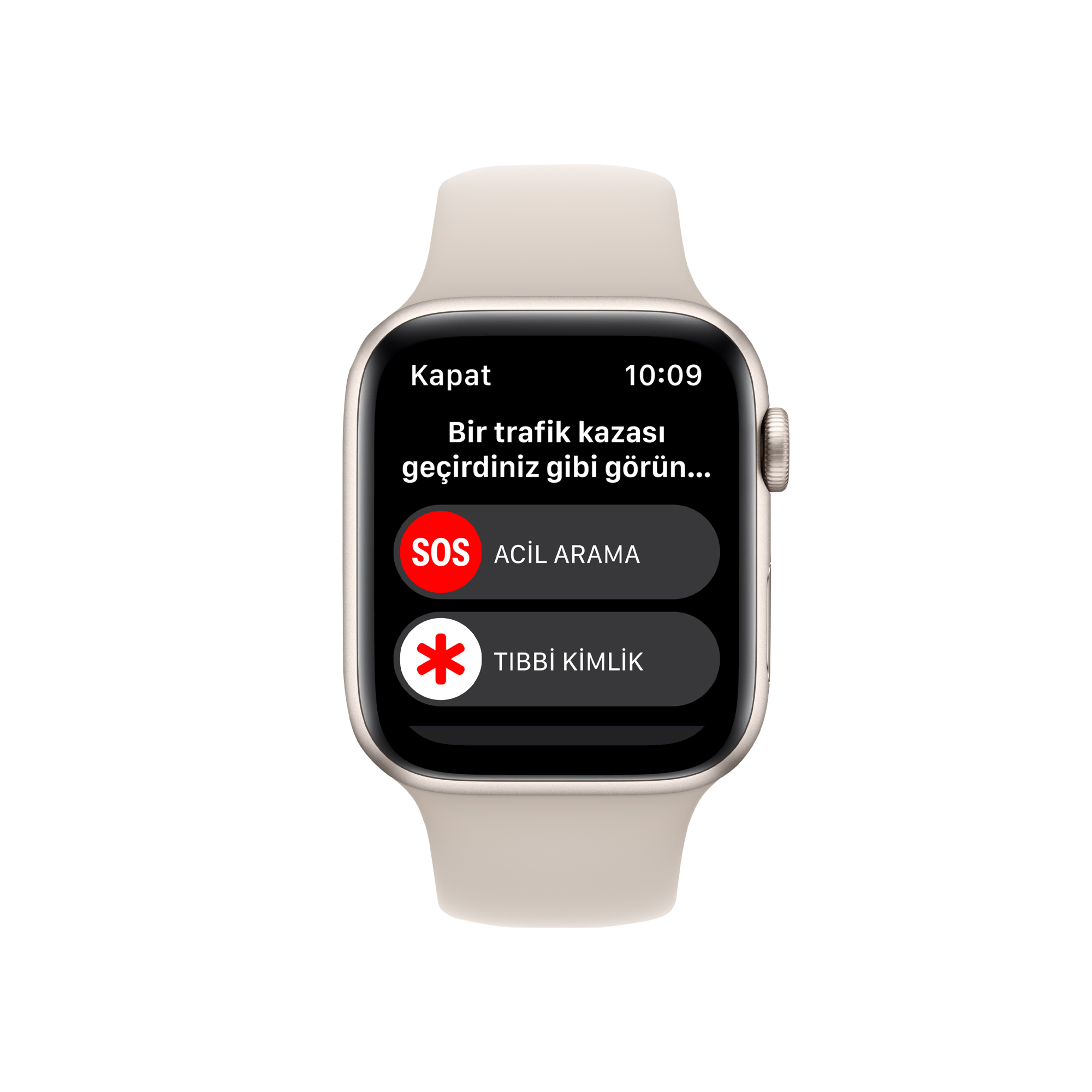 Apple Watch SE 2. Nesil, 44mm Yıldız Işığı Akıllı Saat