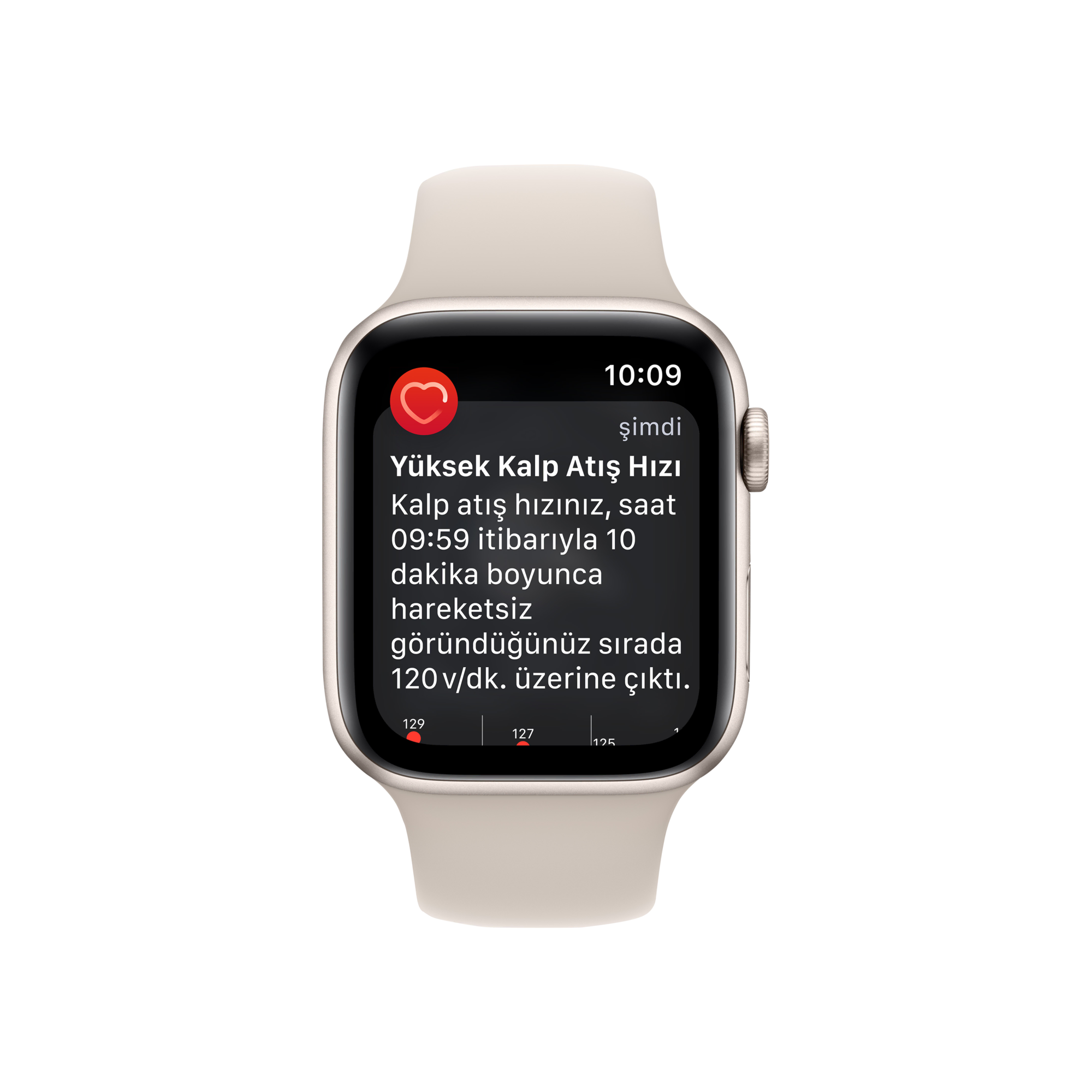 Apple Watch SE 2. Nesil, 44mm Yıldız Işığı Akıllı Saat