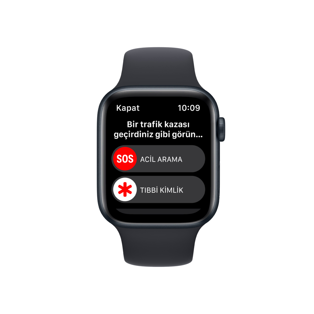 Apple Watch SE, 44mm Gece Yarısı Yeni Akıllı Saat