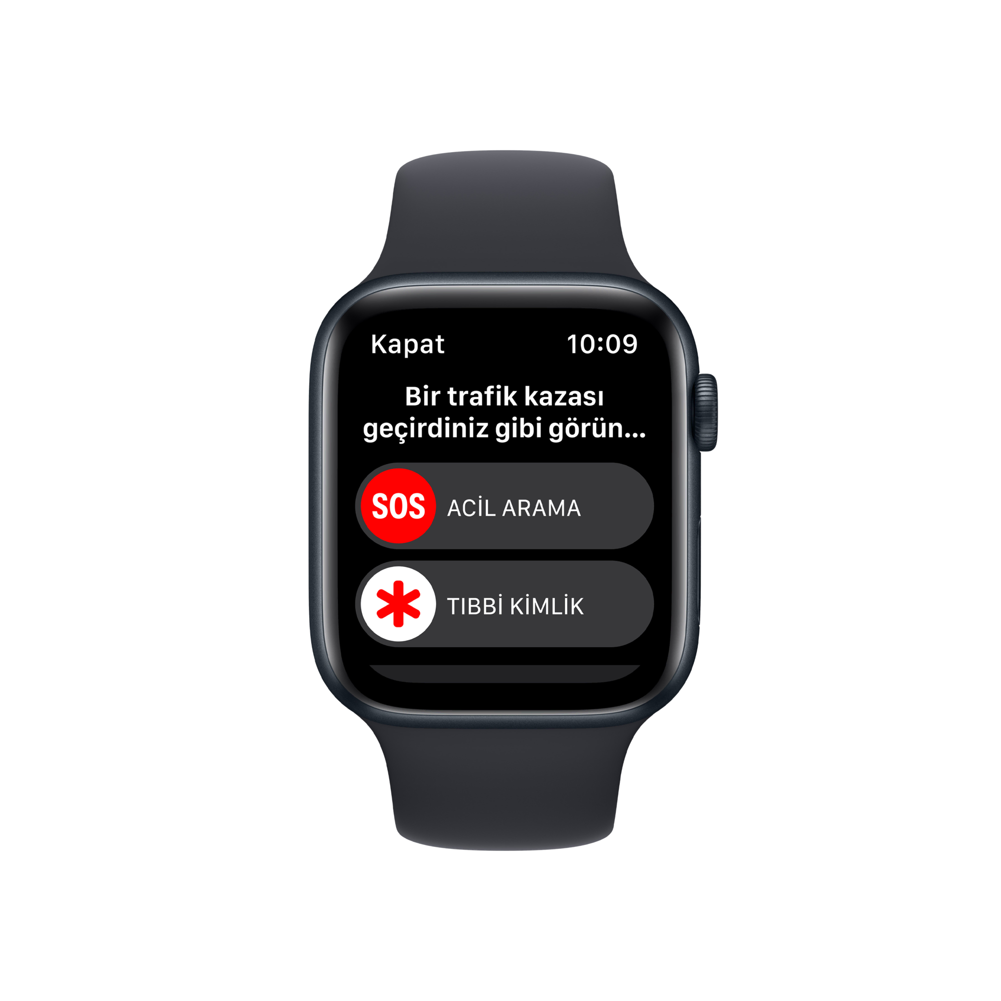Apple Watch SE, 44mm Gece Yarısı Yeni Akıllı Saat