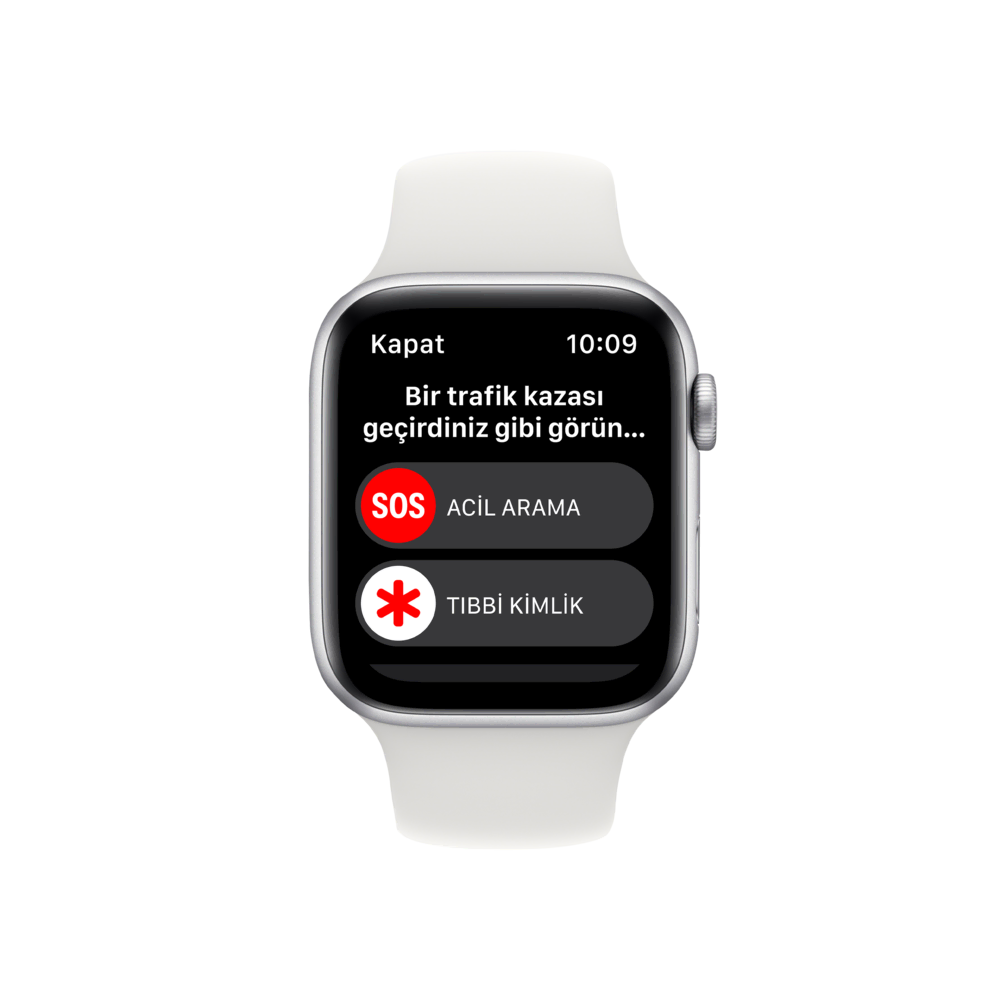 Apple Watch SE 2. Nesil, 44mm Gümüş Akıllı Saat