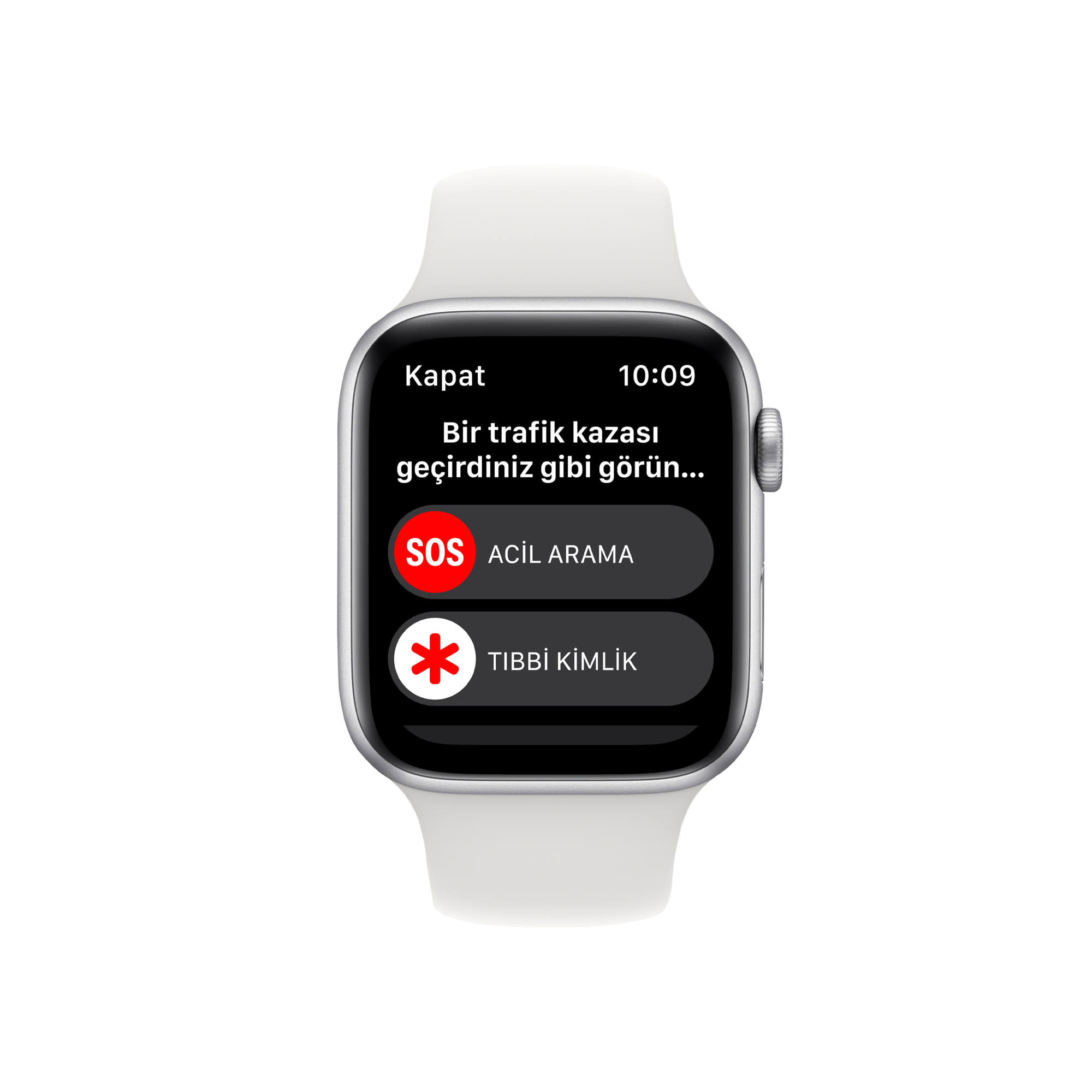 Apple Watch SE 2. Nesil, 44mm Gümüş Akıllı Saat
