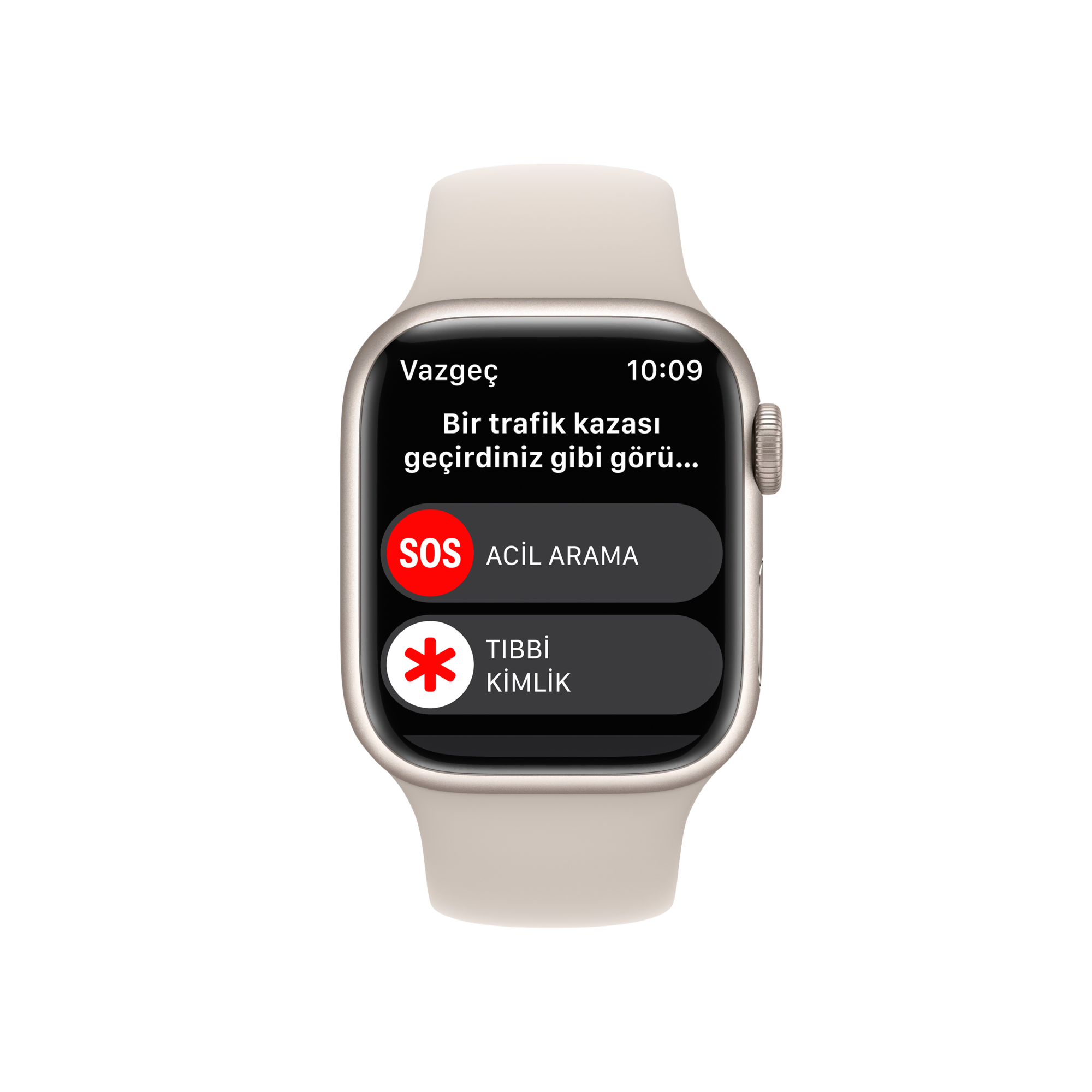 Apple Watch Series 8, 41mm Yıldız Işığı Akıllı Saat