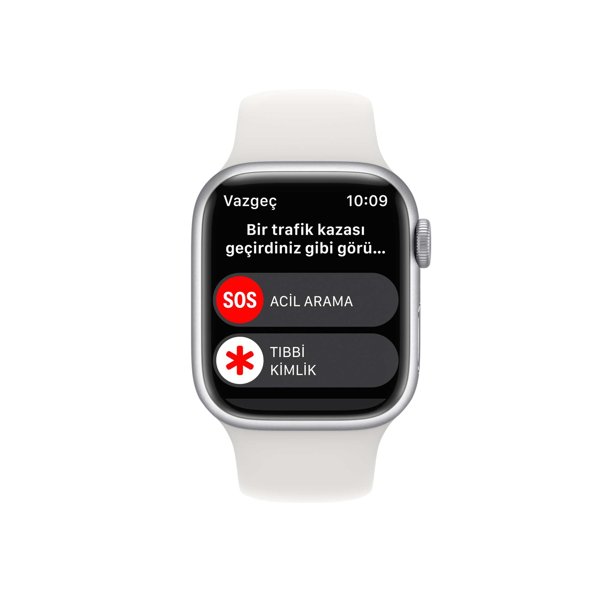Apple Watch Series 8, 41mm Gümüş Akıllı Saat