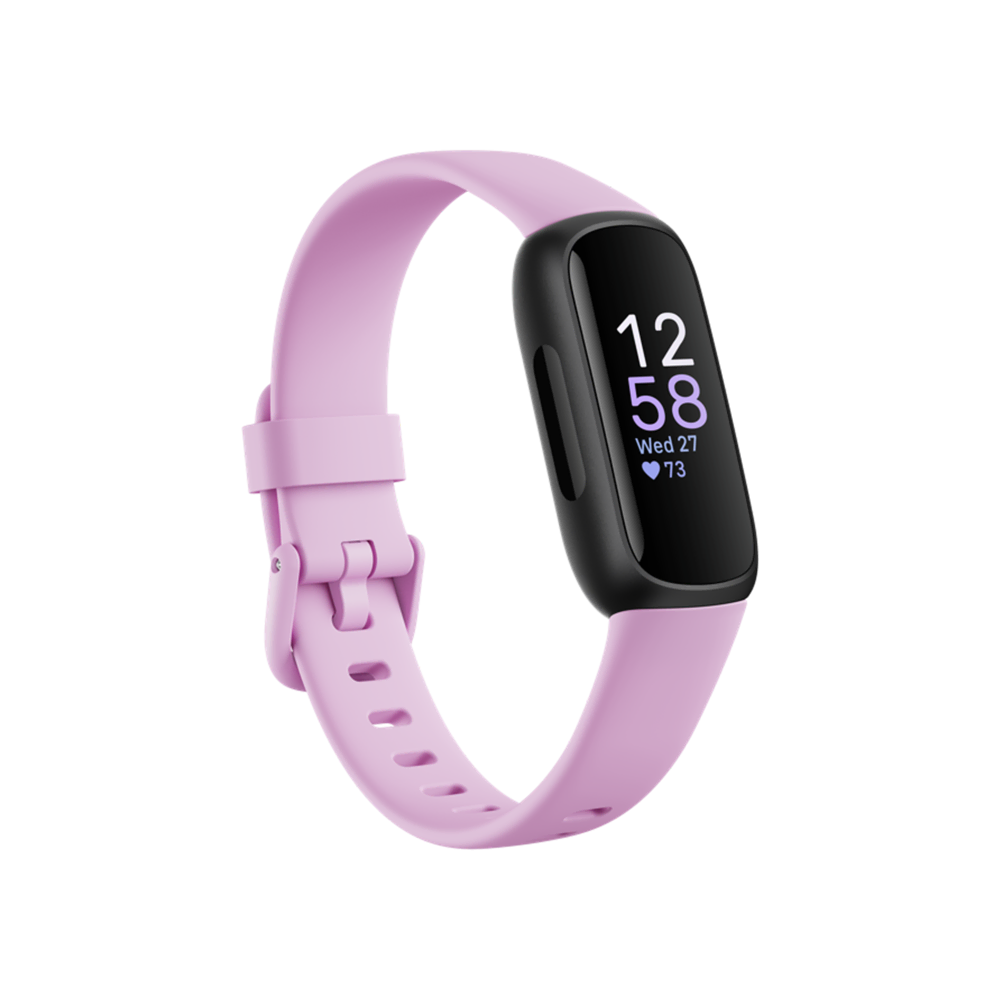 Fitbit Inspire 3 Siyah/Menekşe Moru Akıllı Bileklik