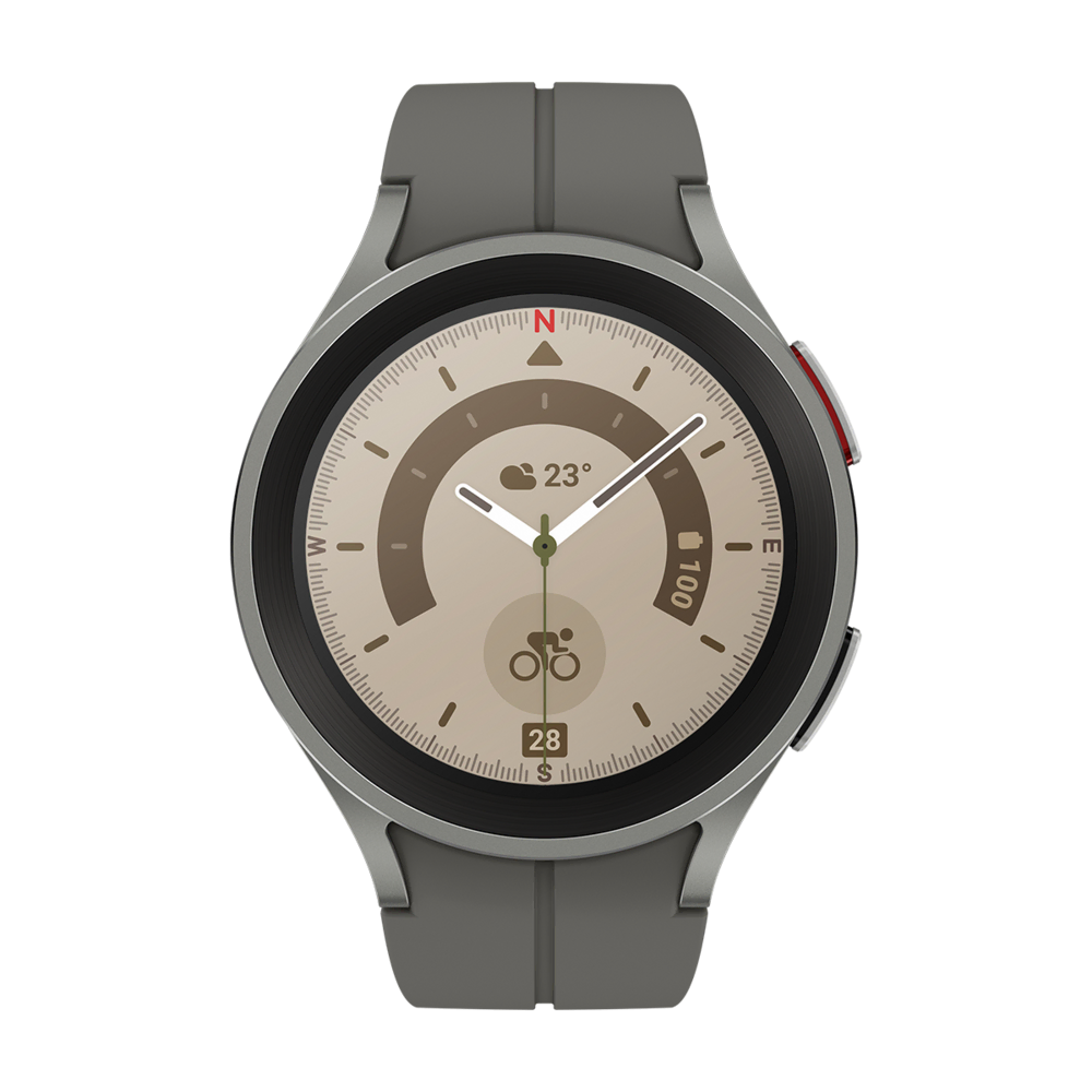 Samsung Galaxy Watch5 Pro Gri Titanyum Akıllı Saat