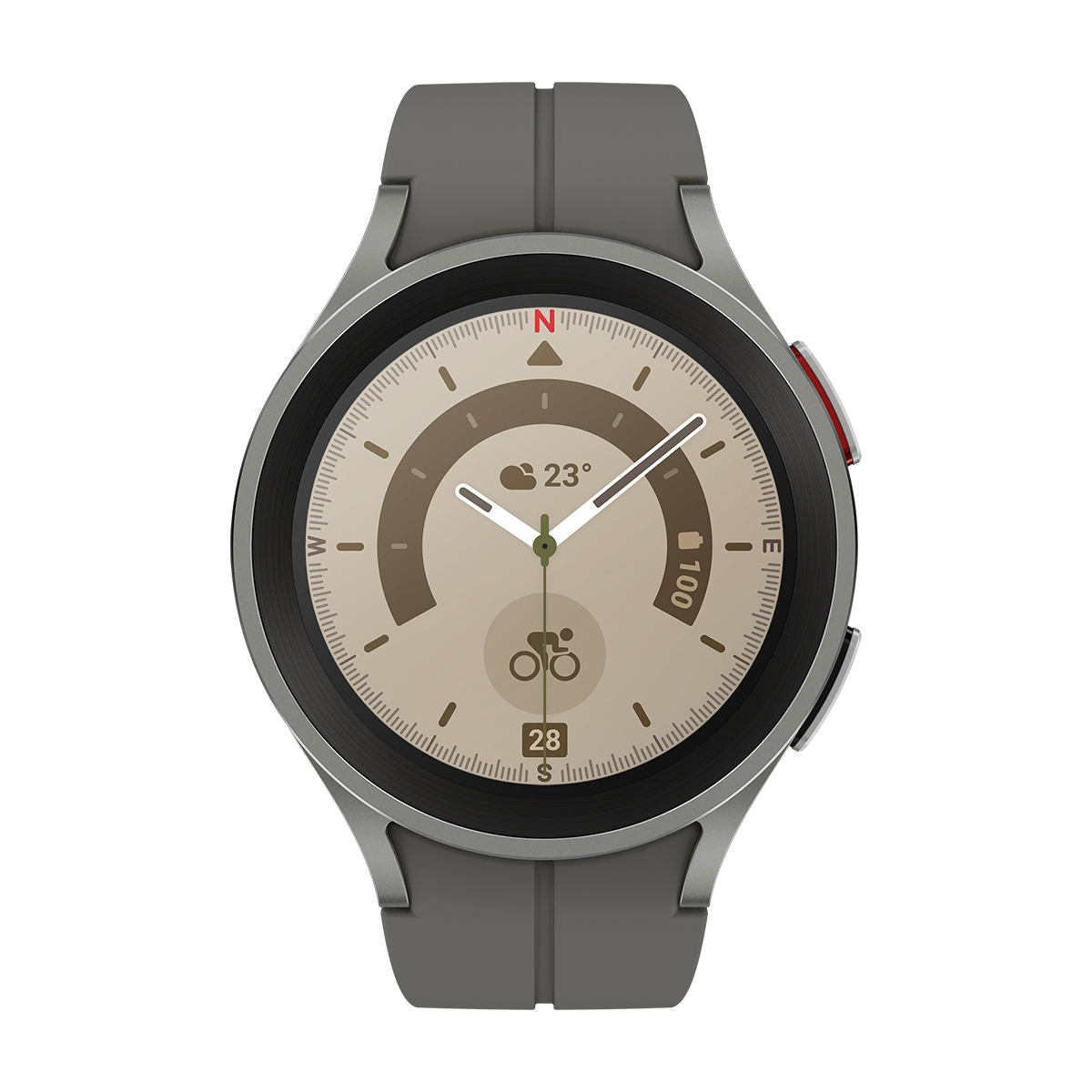 Samsung Galaxy Watch5 Pro Gri Titanyum Akıllı Saat