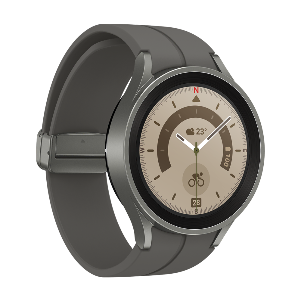 Samsung Galaxy Watch5 Pro Gri Titanyum Akıllı Saat