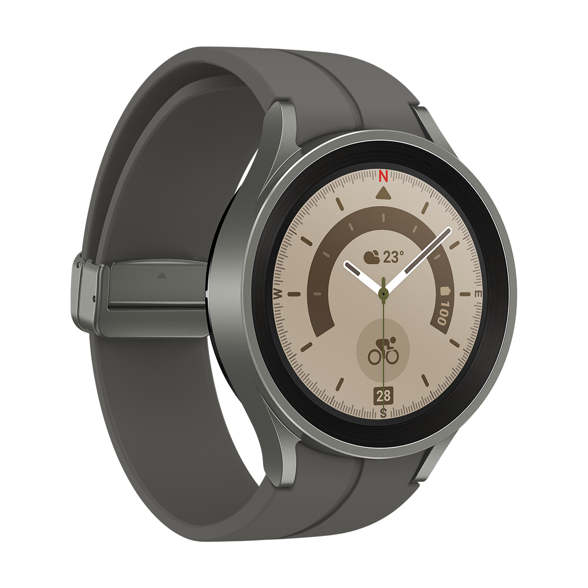 Samsung Galaxy Watch5 Pro Gri Titanyum Akıllı Saat