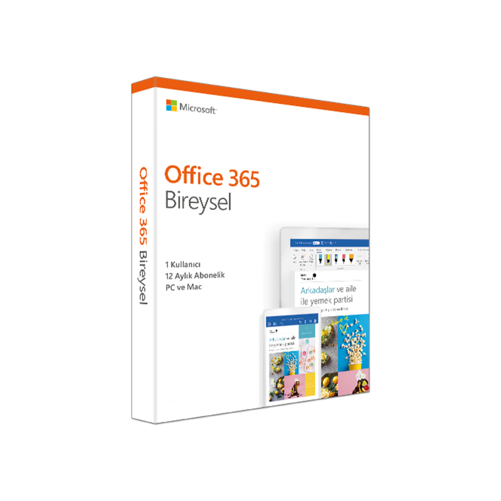 Microsoft 365 Bireysel Türkçe Yeni Çevre Birimleri