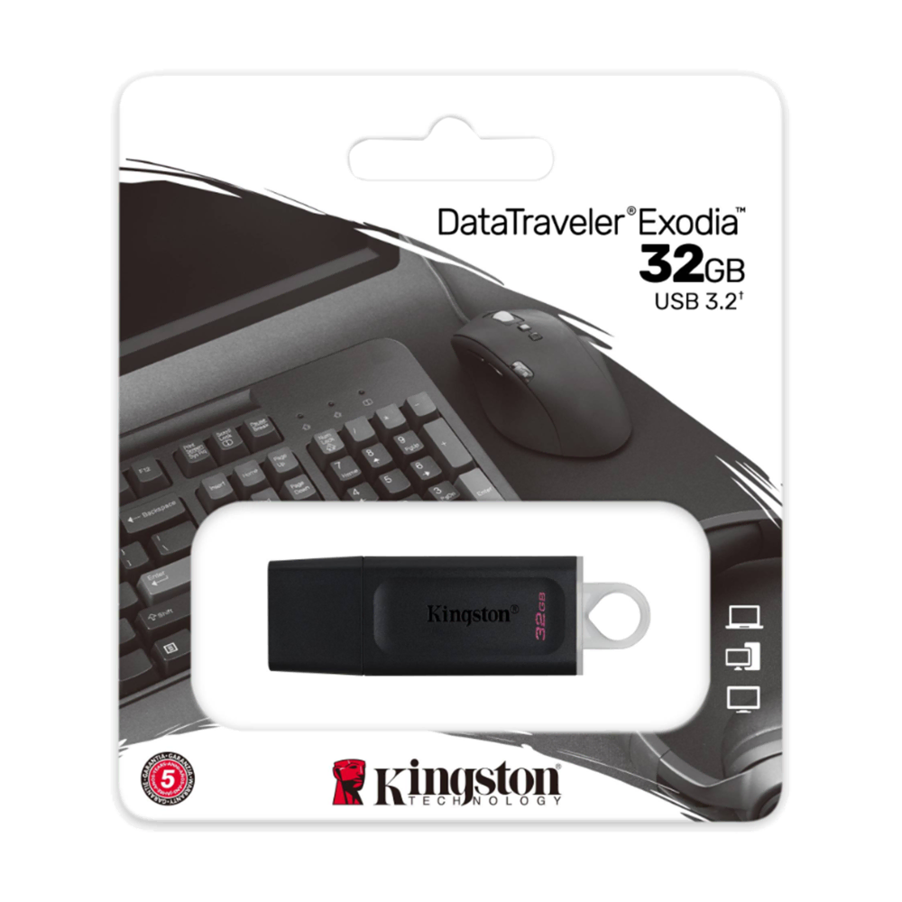 Kingston 32 GB USB Bellek - DTX/32GB  Çevre Birimleri