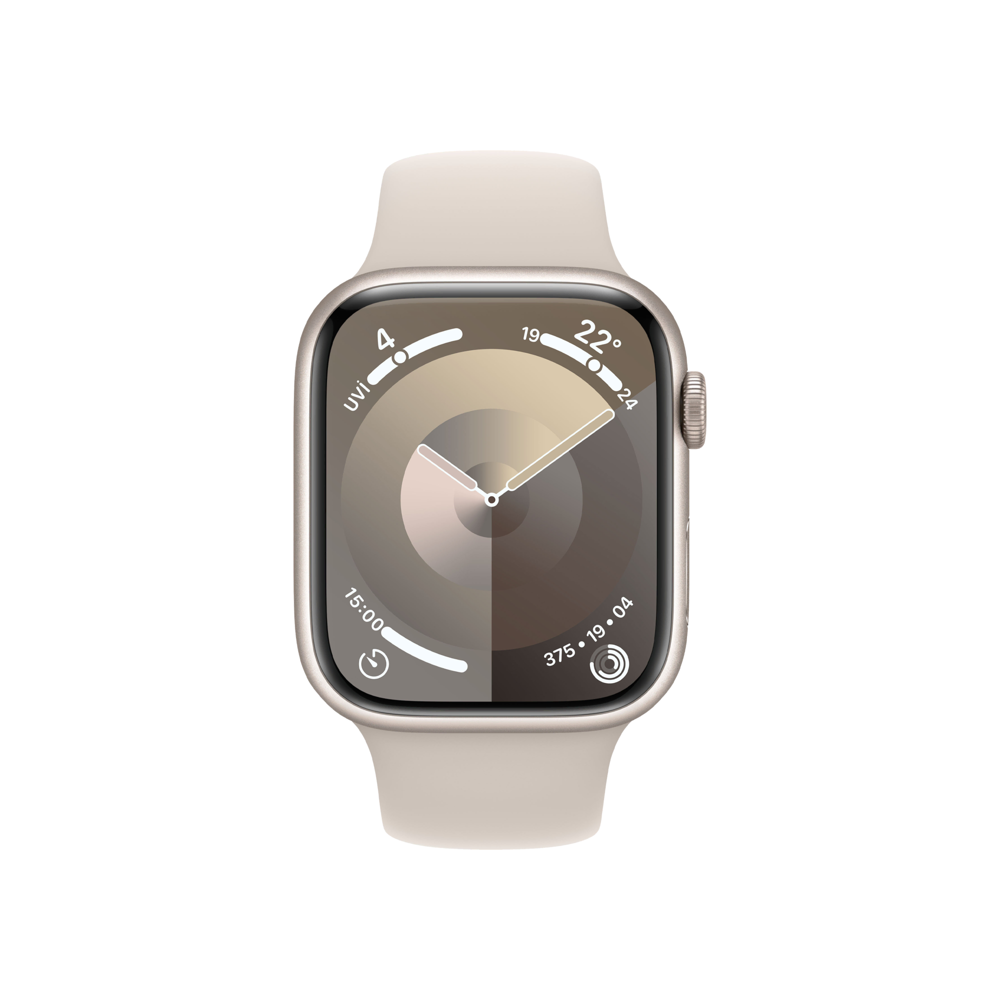 Apple Watch S9, 41mm Yıldız Işığı SB S/M Akıllı Saat