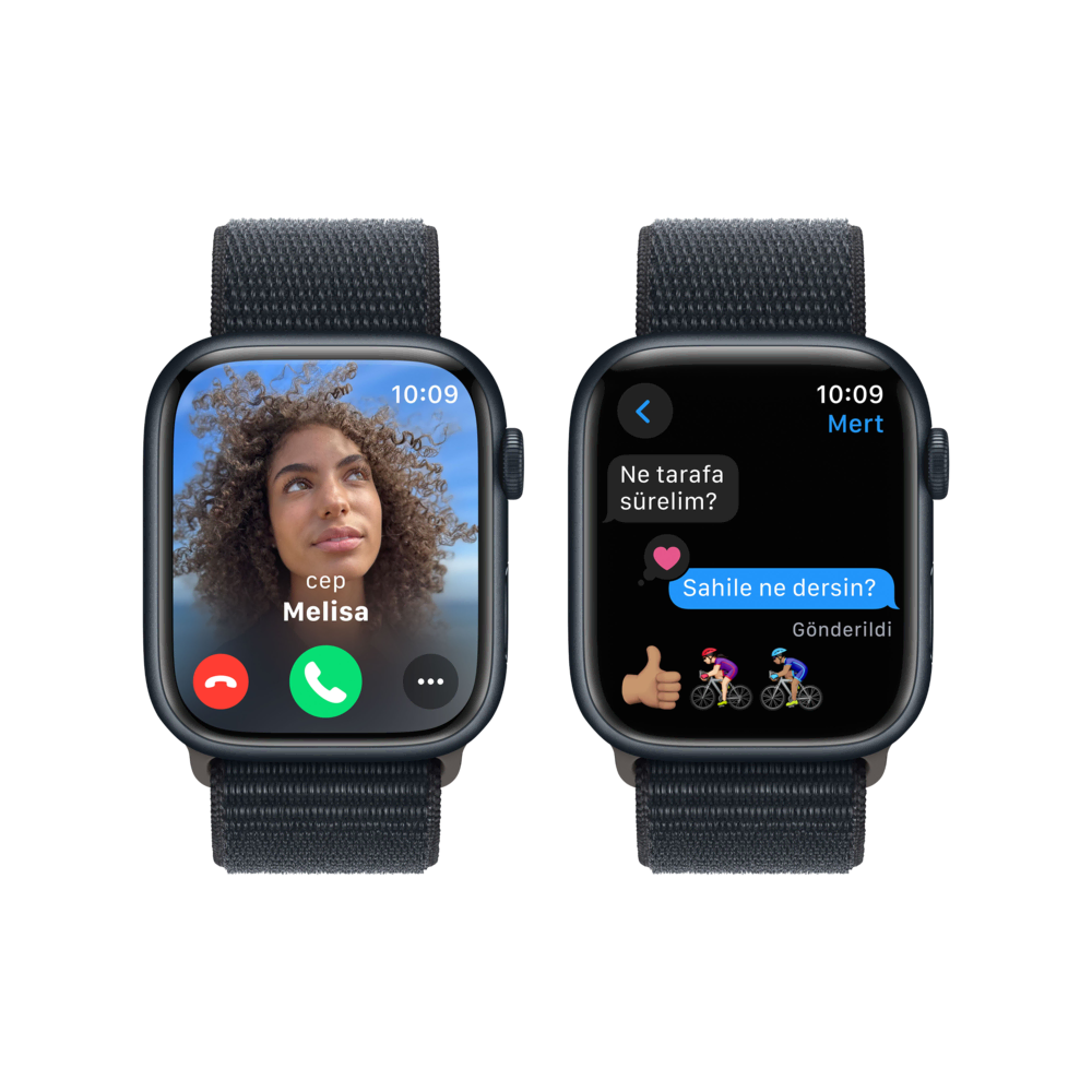 Apple Watch S9  41mm Gece Yarısı SL Akıllı Saat