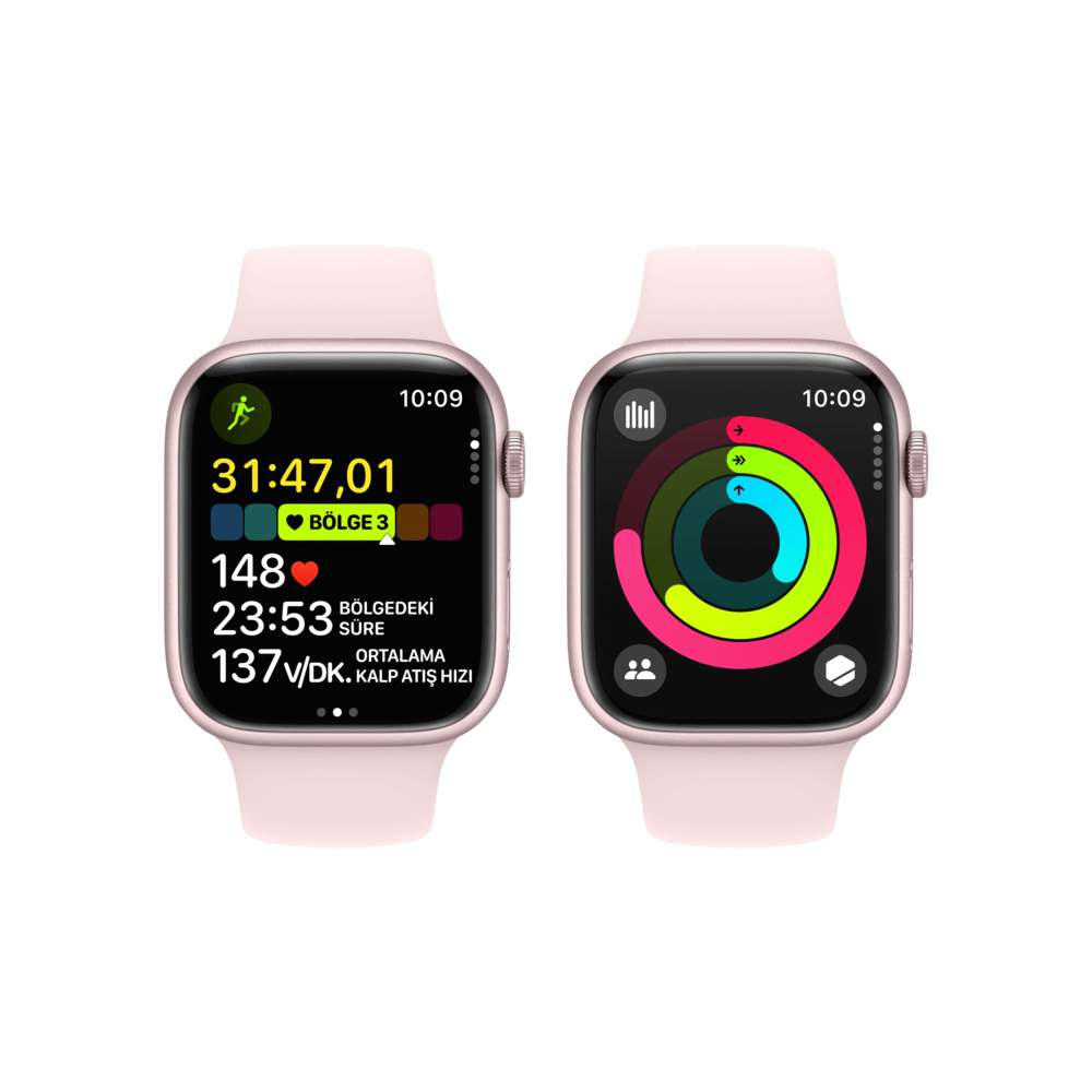 Apple Watch S9 45mm Pembe SB - M/L Akıllı Saat