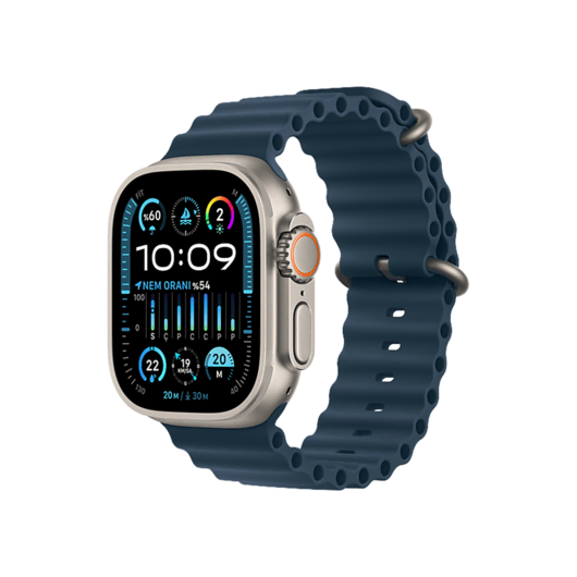 Apple Watch Ultra 2, 49mm Okyanus Mavisi Akıllı Saat