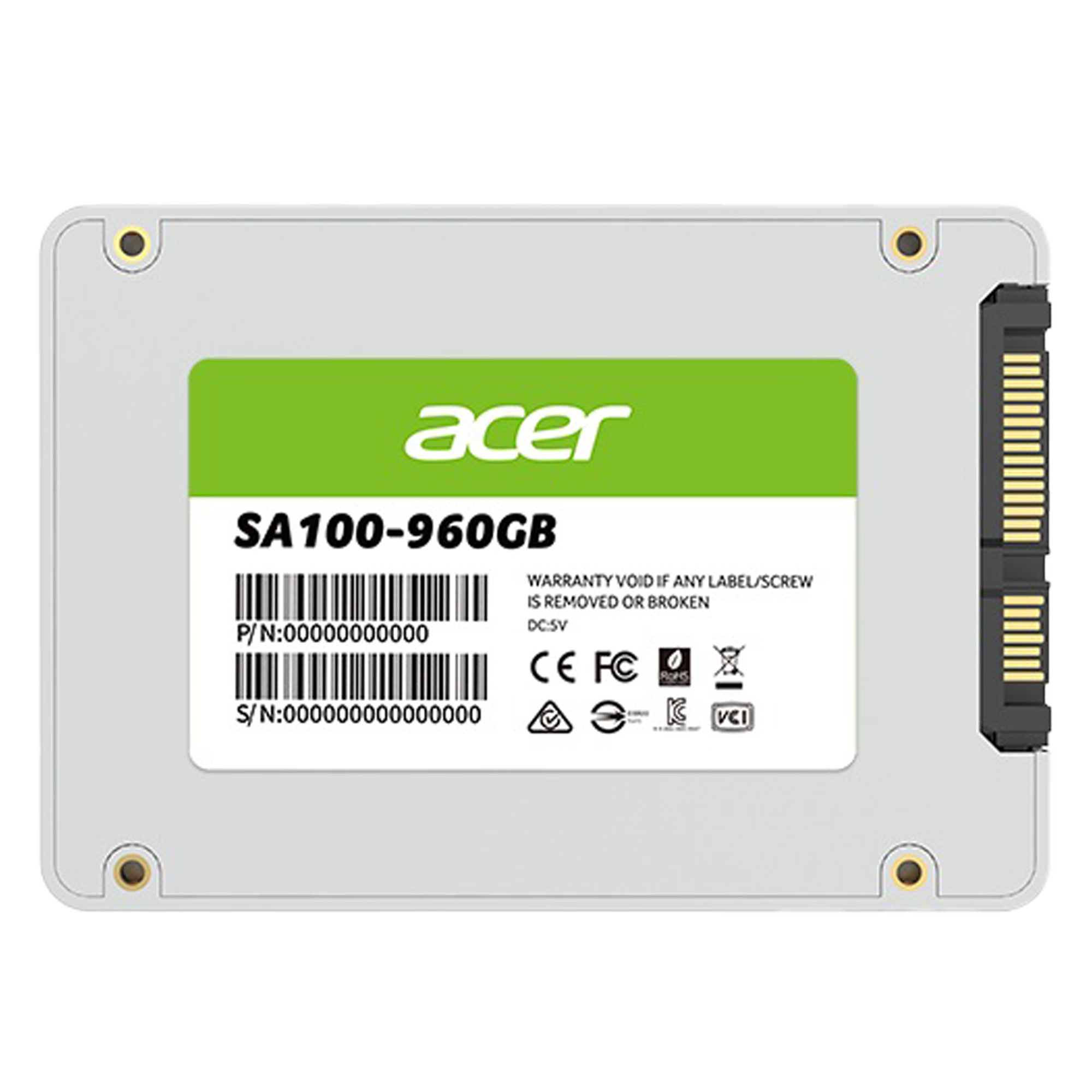 ACER SSD SA100 2.5'' 960GB Çevre Birimleri