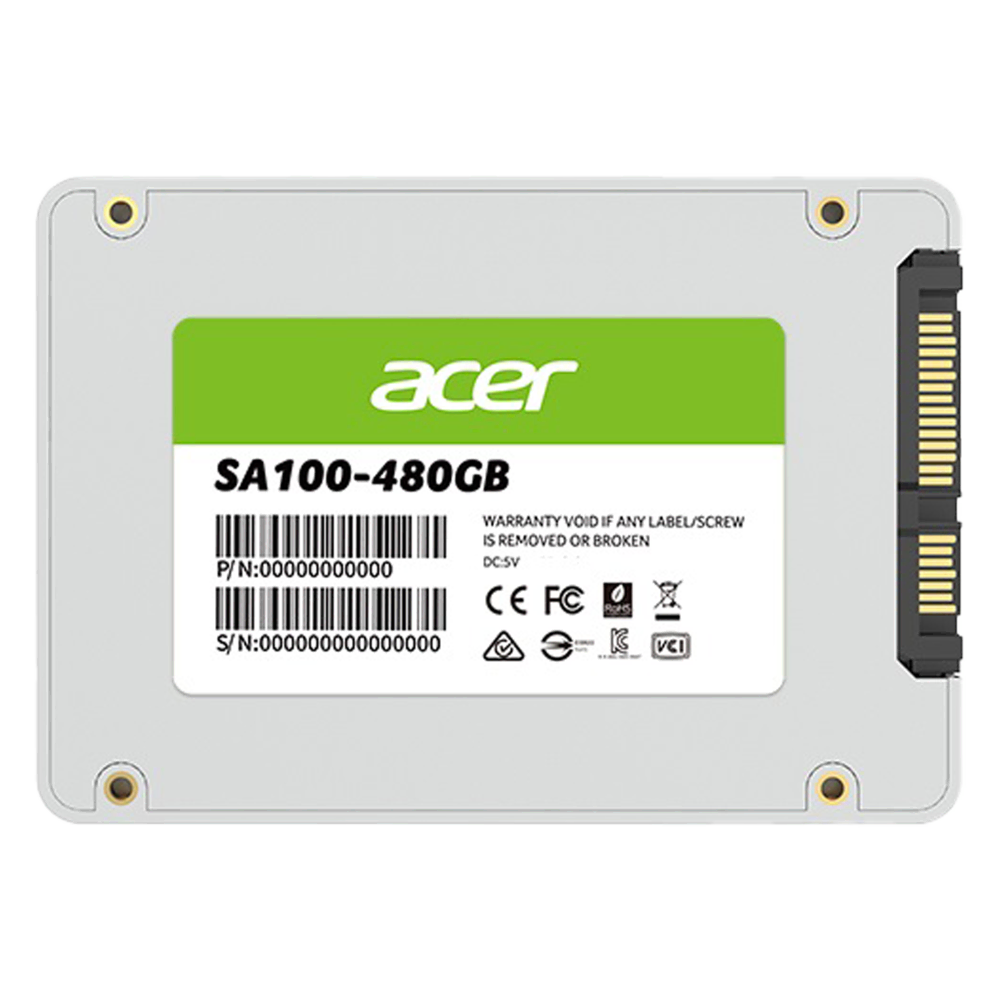 ACER SSD SA100 2.5'' 480GB Çevre Birimleri
