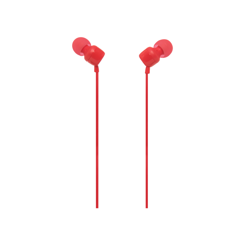 JBL T160 Kbl. Kulakiçi Kulaklık Kırmızı Kulaklık