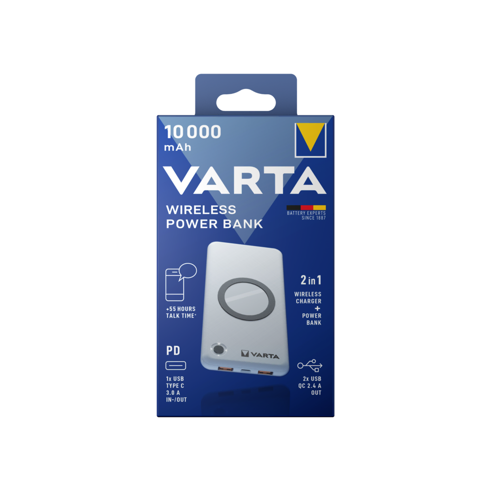 VARTA Wireless Powerbank 10000mAh Powerbank
