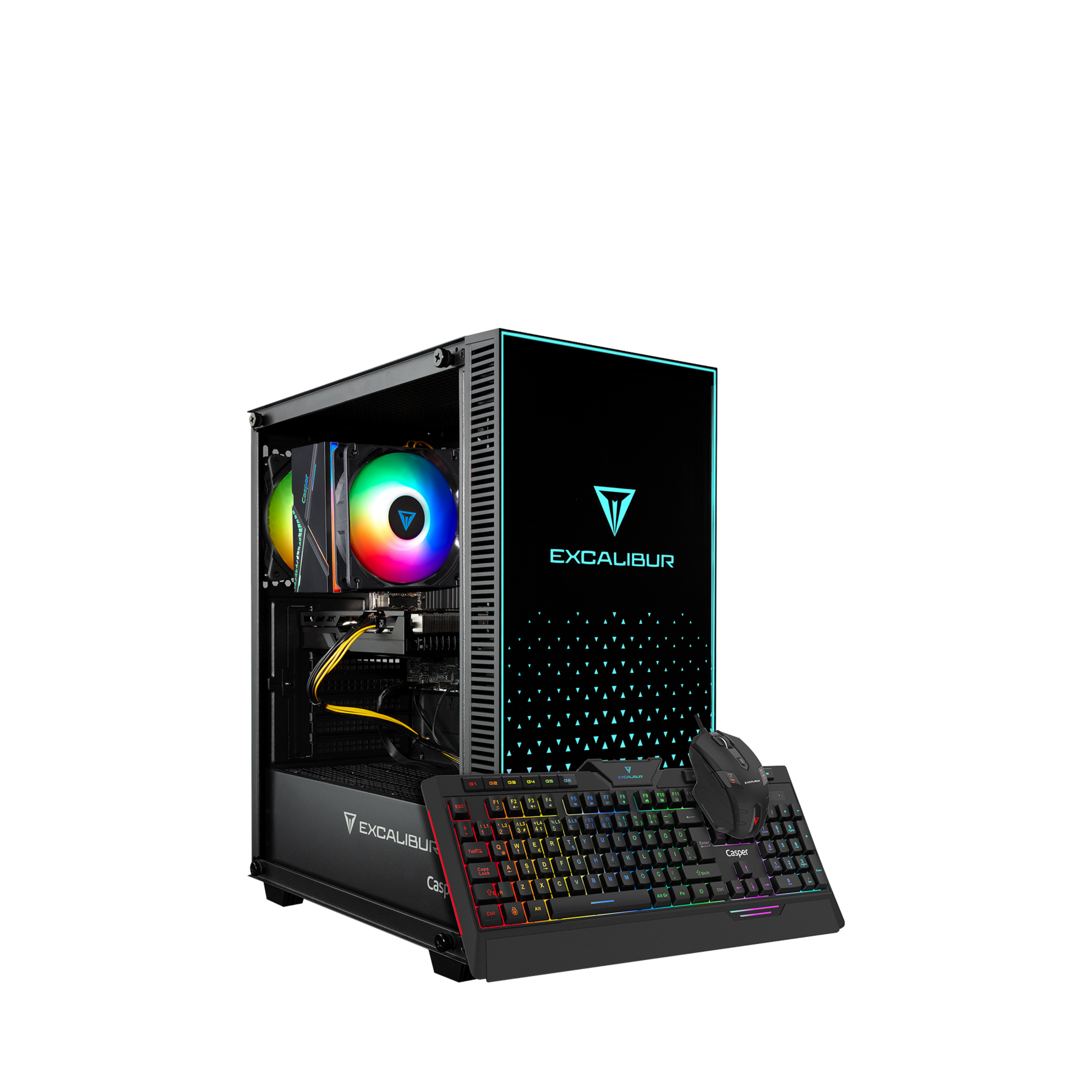 Casper Excalibur i5 8 500 RTX3050 8V50X Masaüstü Bilgisayar