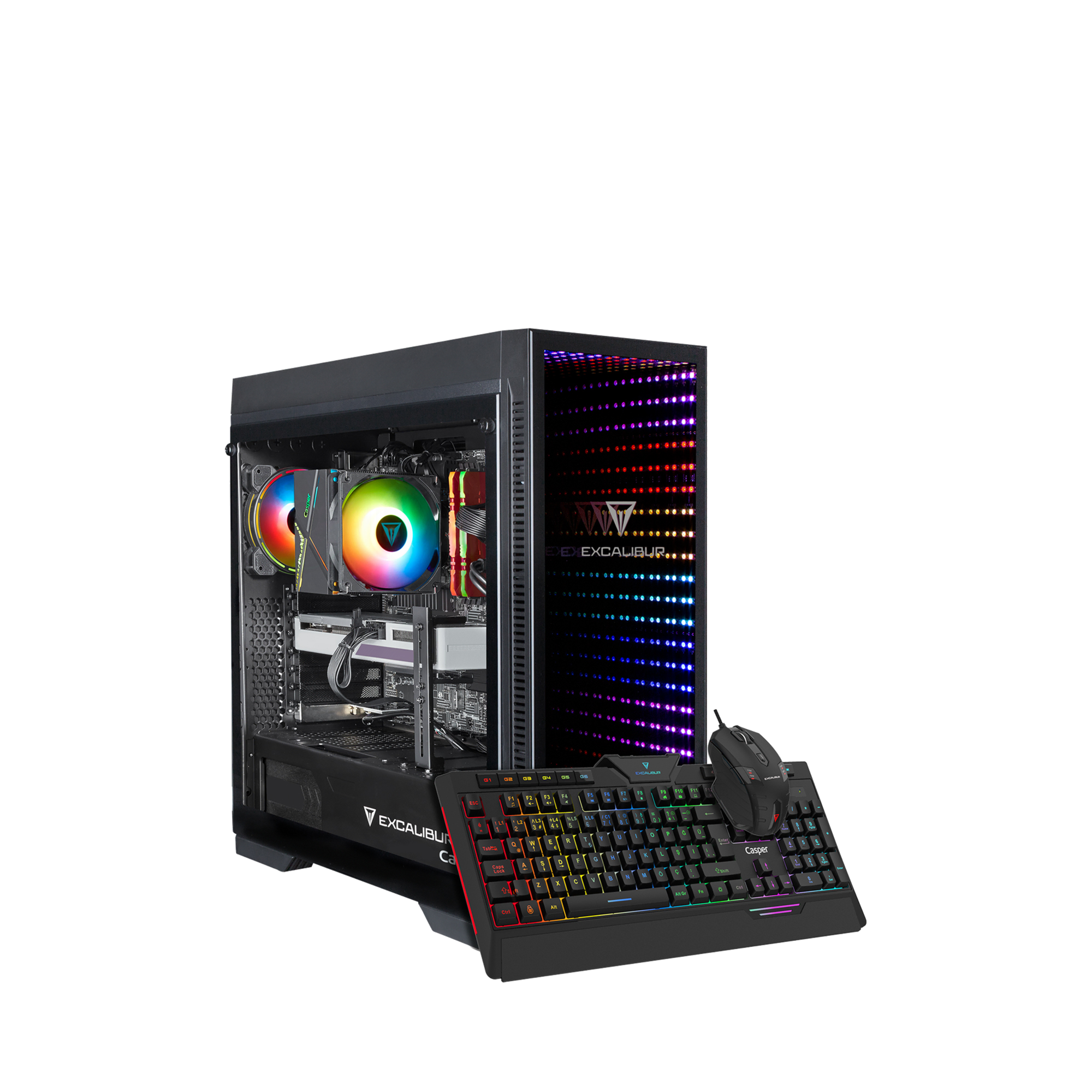 Casper Excalibur i7 32 2TB RTX4060 DXB0X Masaüstü Bilgisayar