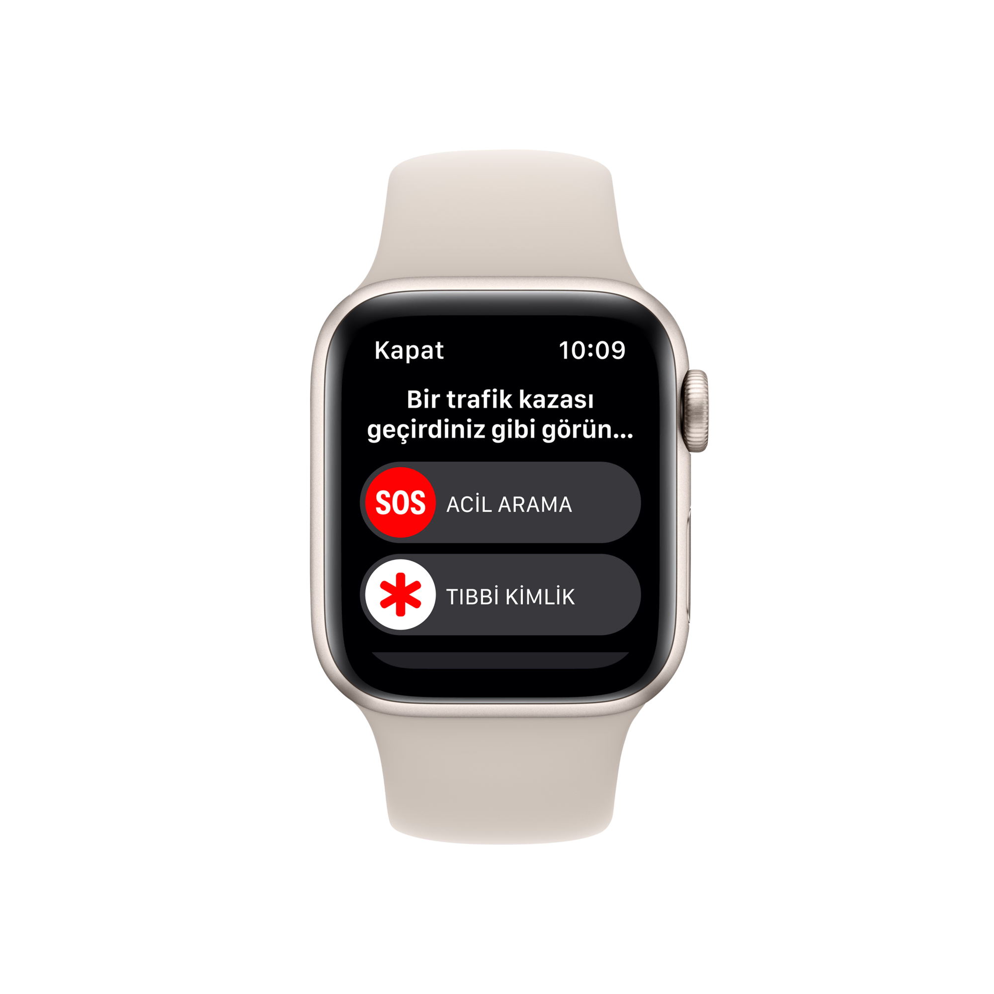 Apple Watch SE, 40mm Yıldız Işığı Yeni Akıllı Saat