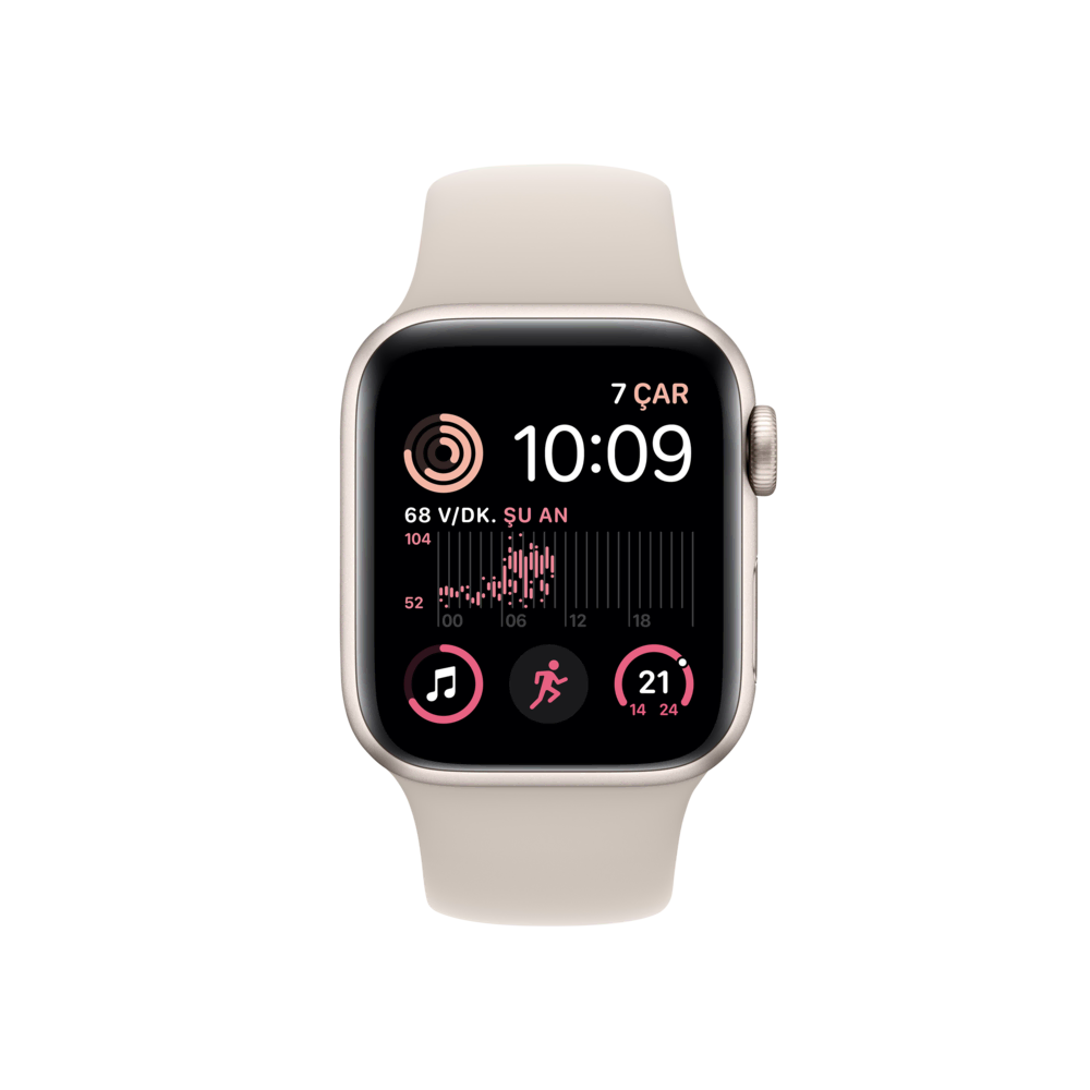 Apple Watch SE, 40mm Yıldız Işığı Yeni Akıllı Saat