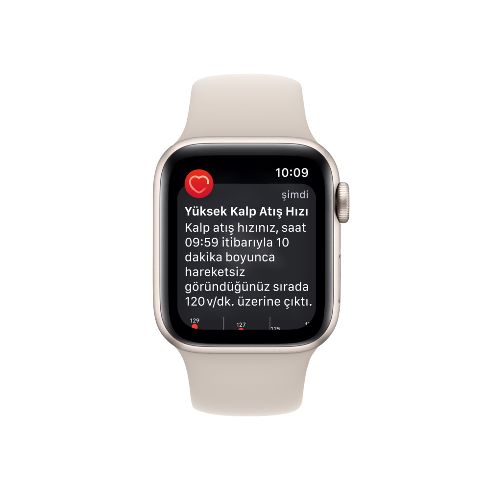 Apple Watch SE, 40mm Yıldız Işığı Yeni Akıllı Saat