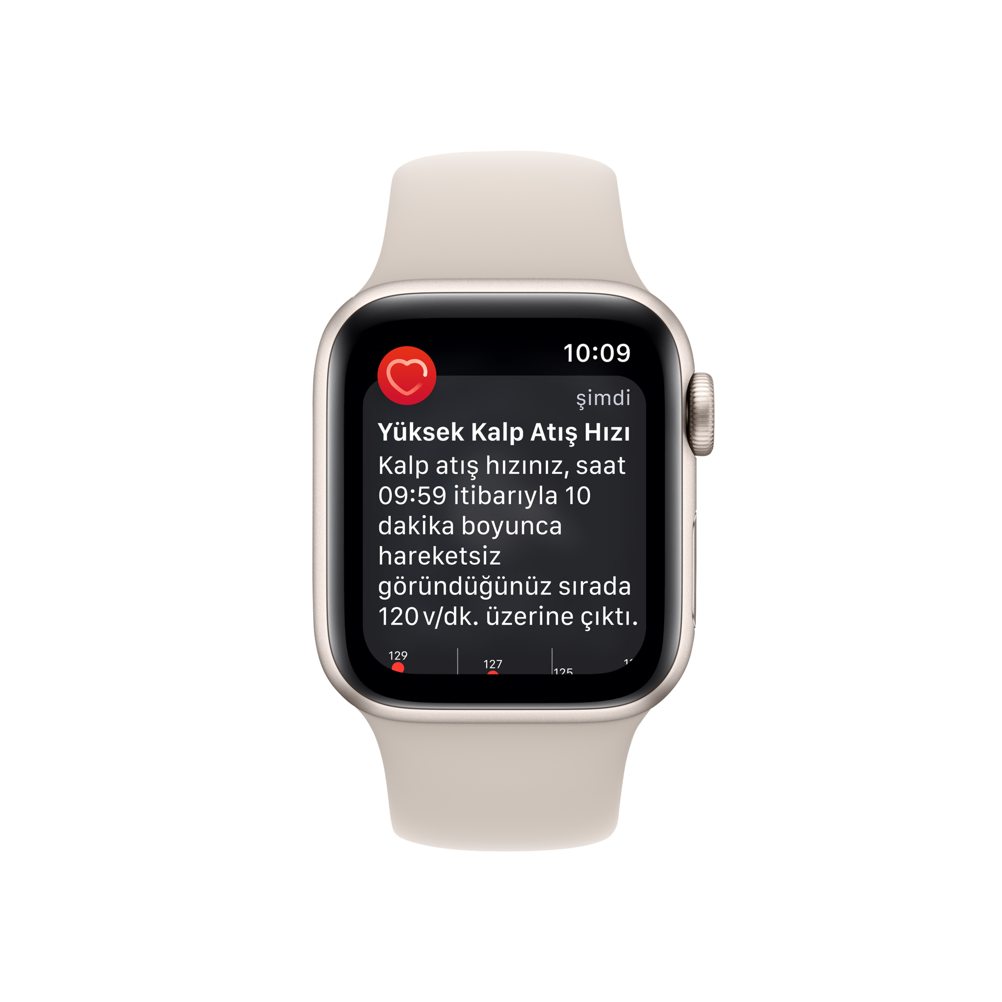 Apple Watch SE, 40mm Yıldız Işığı Yeni Akıllı Saat