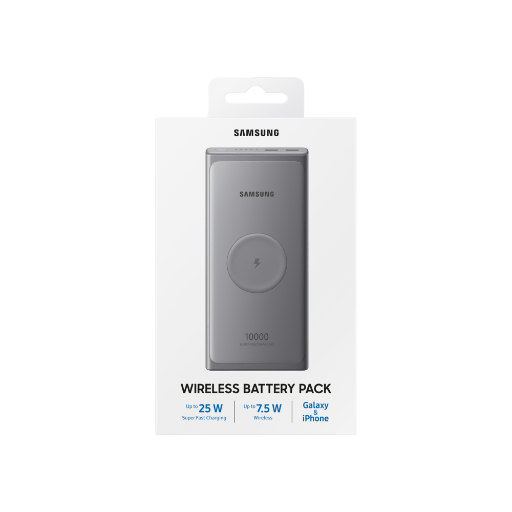 Samsung 10000mAh Kblsuz Pbank Cep Telefonu Aksesuarları