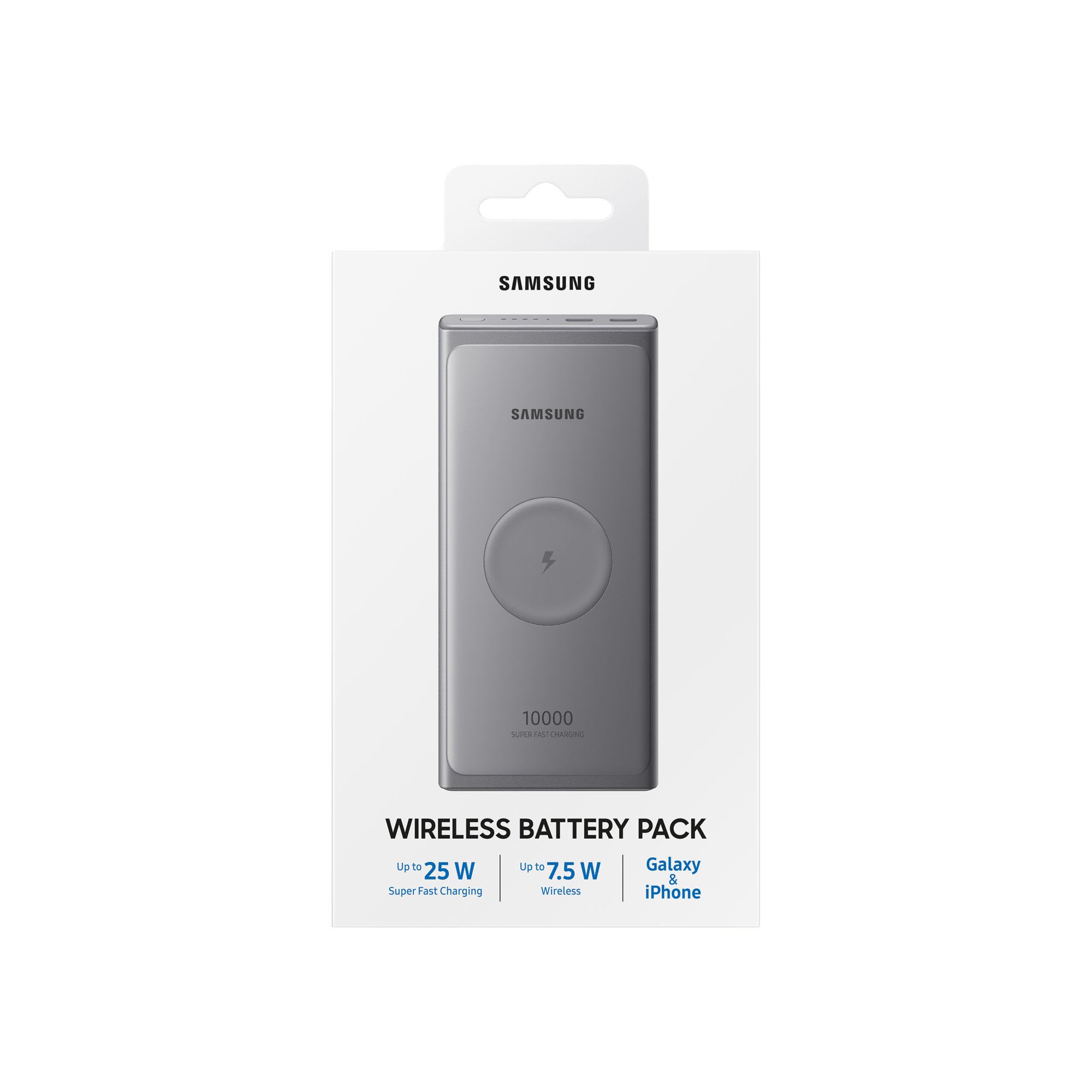 Samsung 10000mAh Kblsuz Pbank Cep Telefonu Aksesuarları