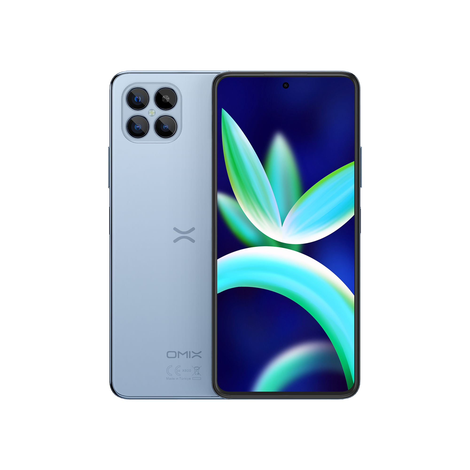 Omix X600 4/64GB Mavi Android Telefon Modelleri
