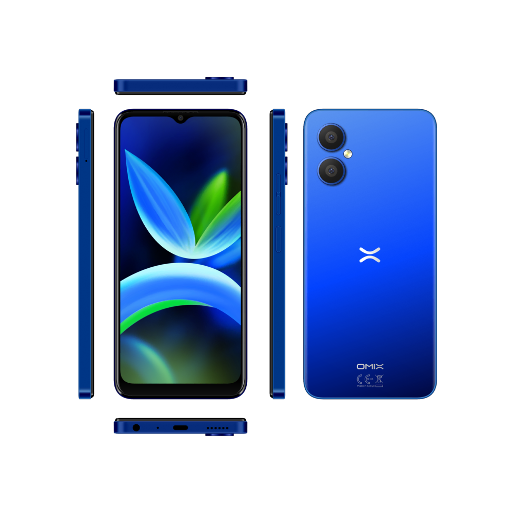 OMIX X3 4/64GB Mavi Android Telefon Modelleri