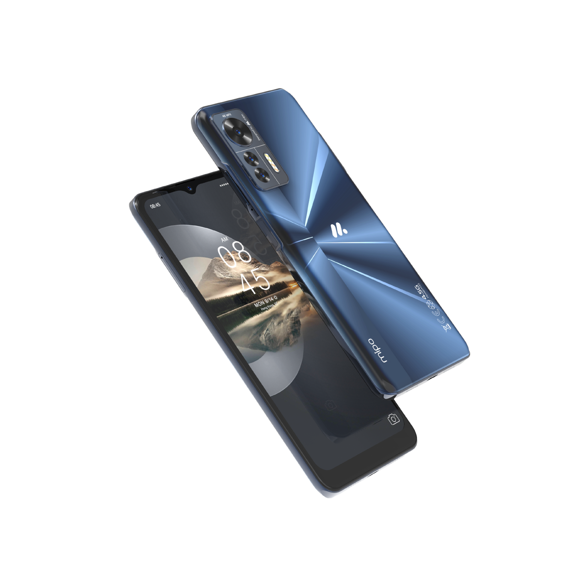 Mipo M33 6/128 GB Işıltılı Mavi Android Telefon Modelleri