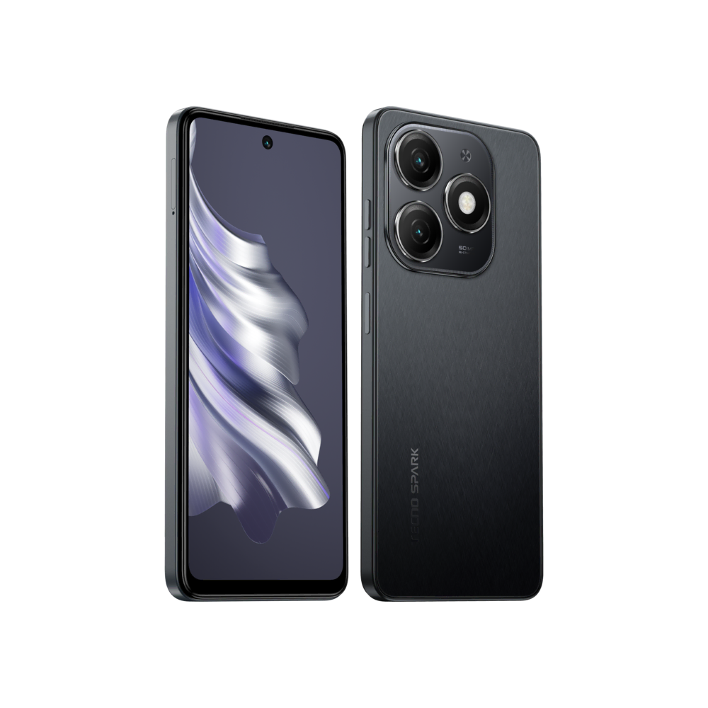 TECNO Spark 20 8+256 Siyah Android Telefon Modelleri