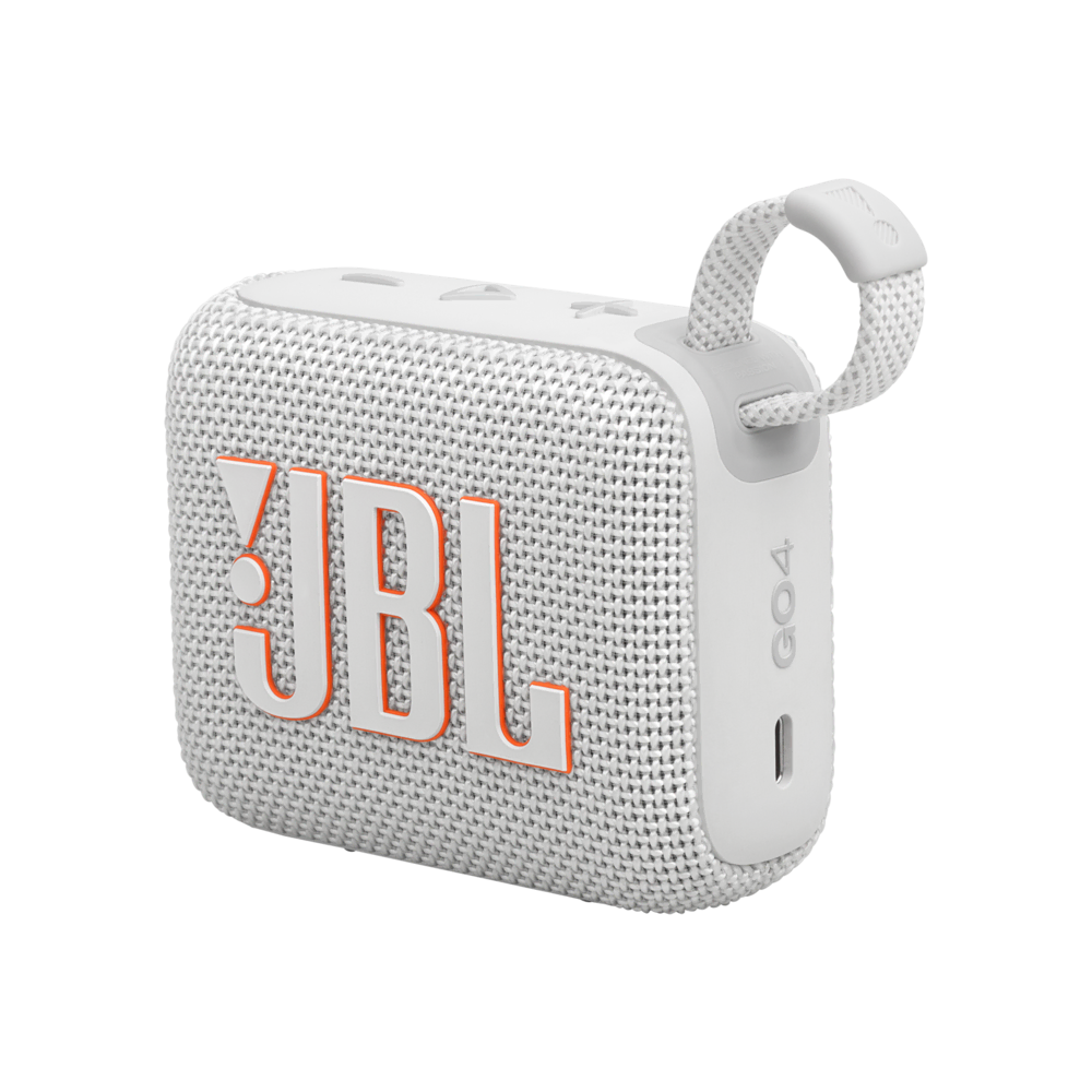 JBL Go4 Bluetooth Hoparlör IP67 Beyaz Hoparlör