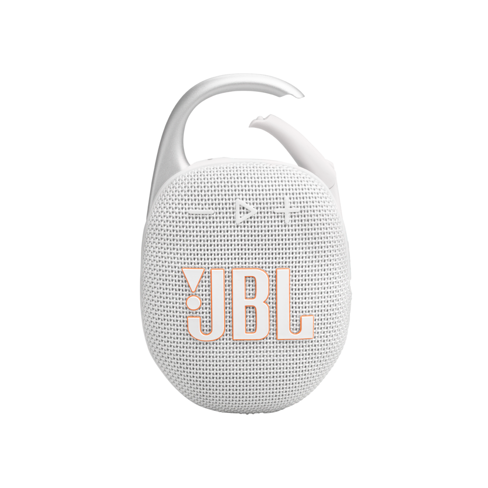 JBL Clip5 Bluetooth Hoparlör IP67 Beyaz Hoparlör