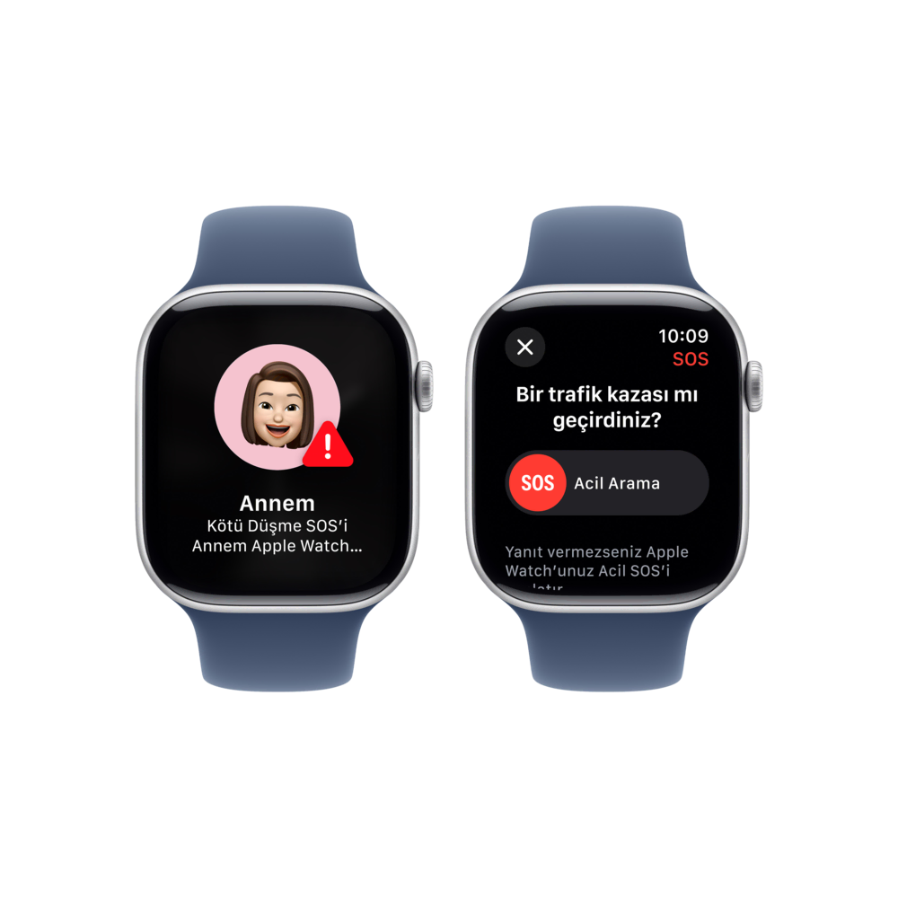 Apple Watch 10 GPS 46mm Gümüş SB-S/M Akıllı Saat