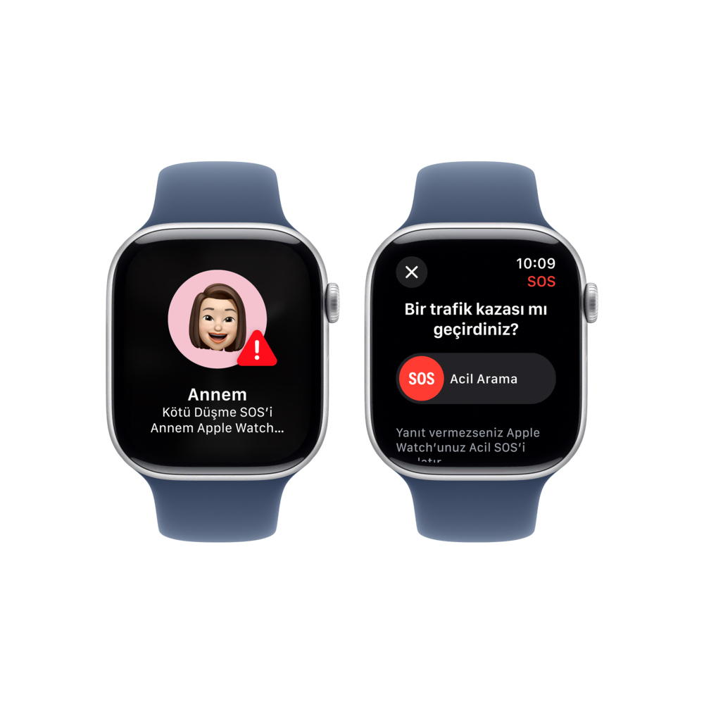 Apple Watch 10 GPS 46mm Gümüş SB-M/L Akıllı Saat