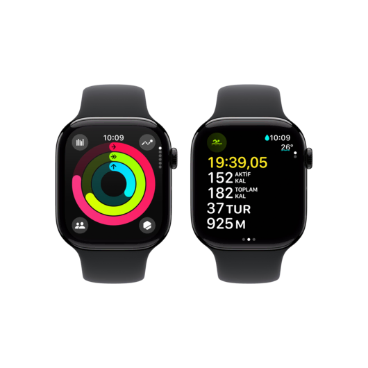 Apple Watch 10 GPS 46mm Siyah SB-S/M Akıllı Saat