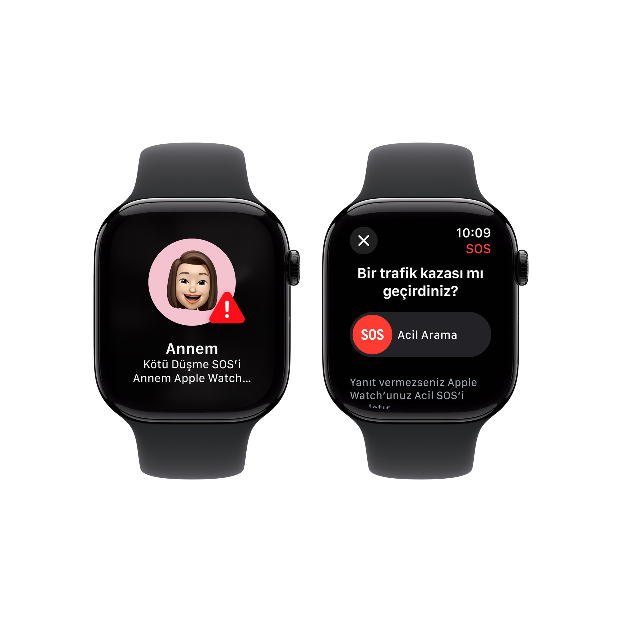 Apple Watch 10 GPS 46mm Siyah SB-S/M Akıllı Saat