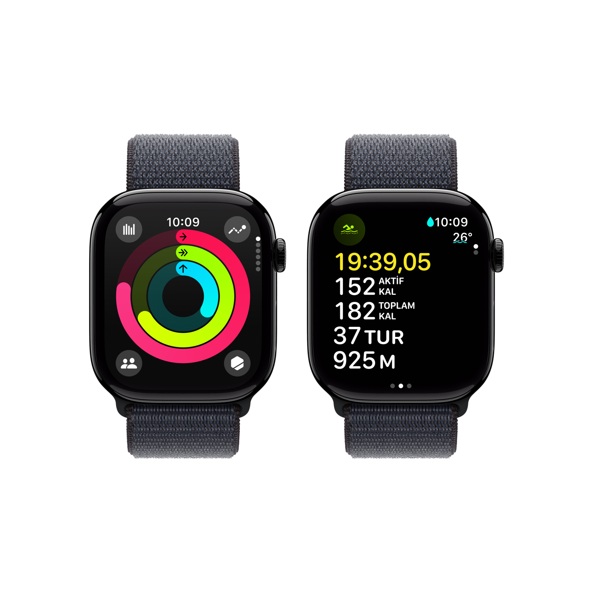 Apple Watch 10 GPS 46mm Siyah SL Akıllı Saat