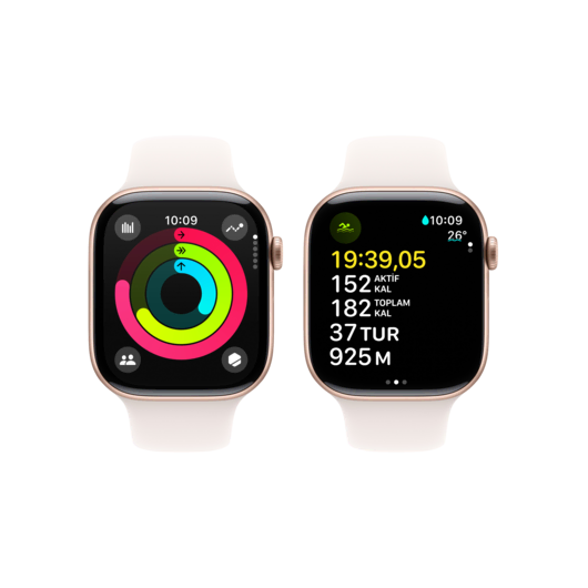 Apple Watch 10 GPS 46mm Altın S. SB-M/L Akıllı Saat