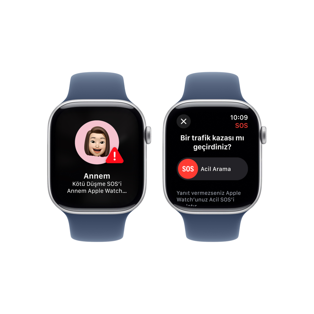 Apple Watch 10 GPS 42mm Gümüş SB-M/L Akıllı Saat