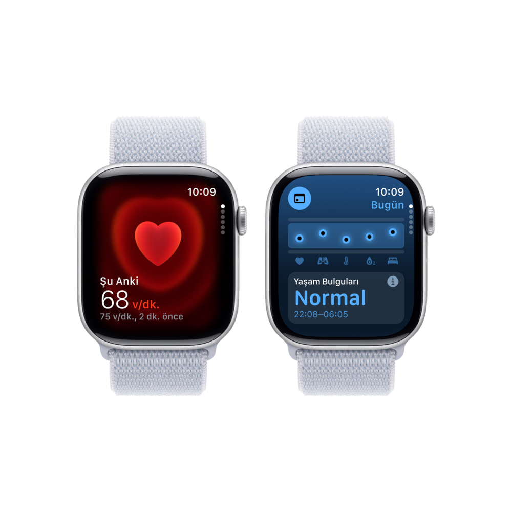 Apple Watch 10 GPS 42mm Gümüş SL Akıllı Saat