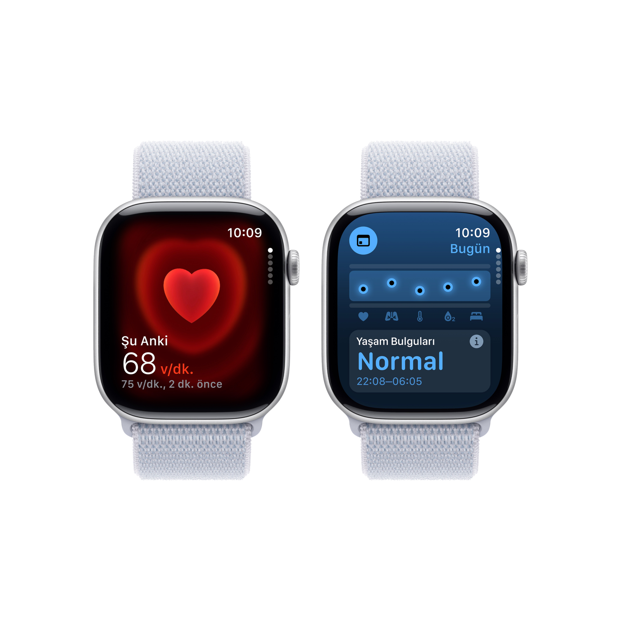 Apple Watch 10 GPS 42mm Gümüş SL Akıllı Saat